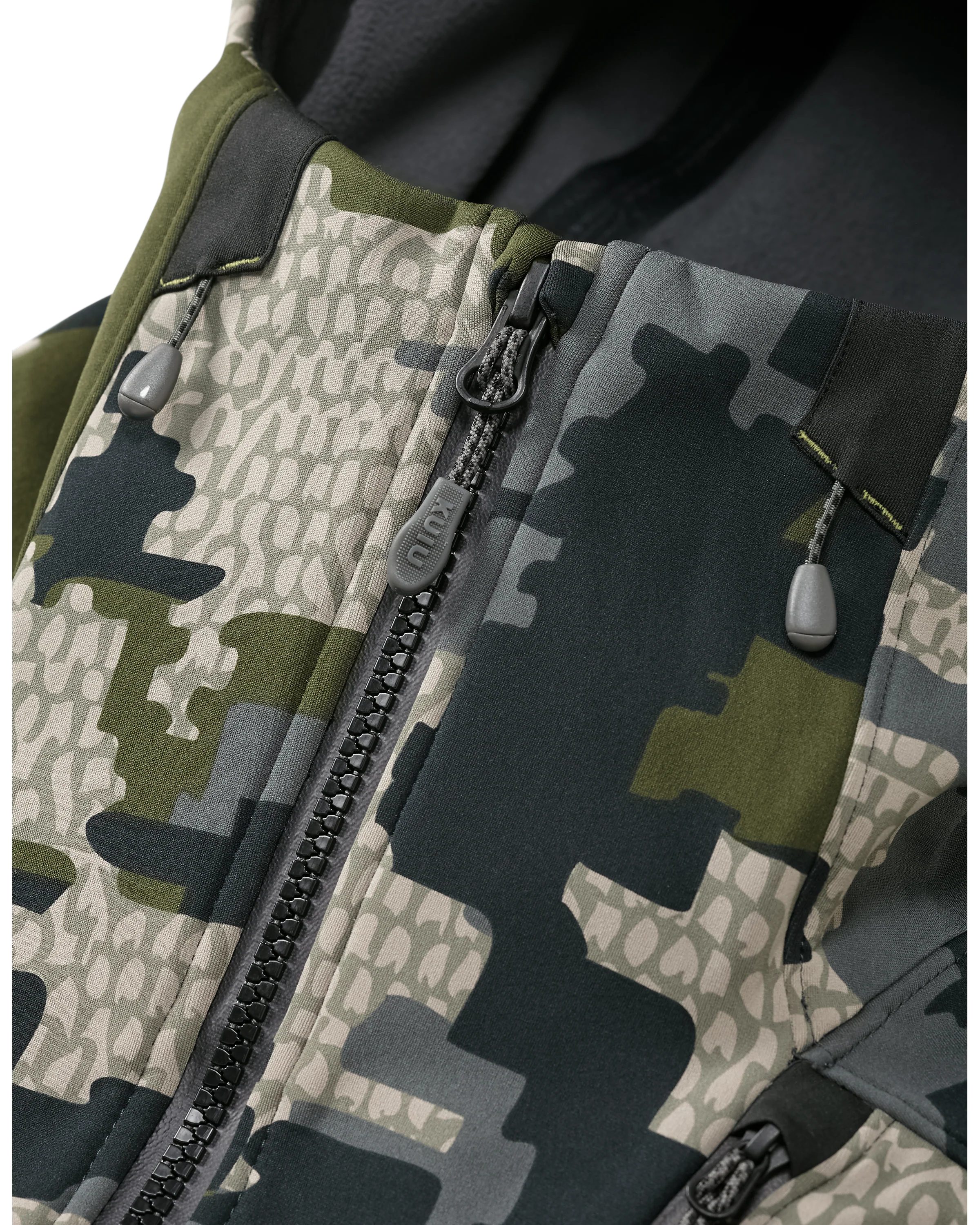 Axis Hybrid Hooded Jacket | Verde - Image 6