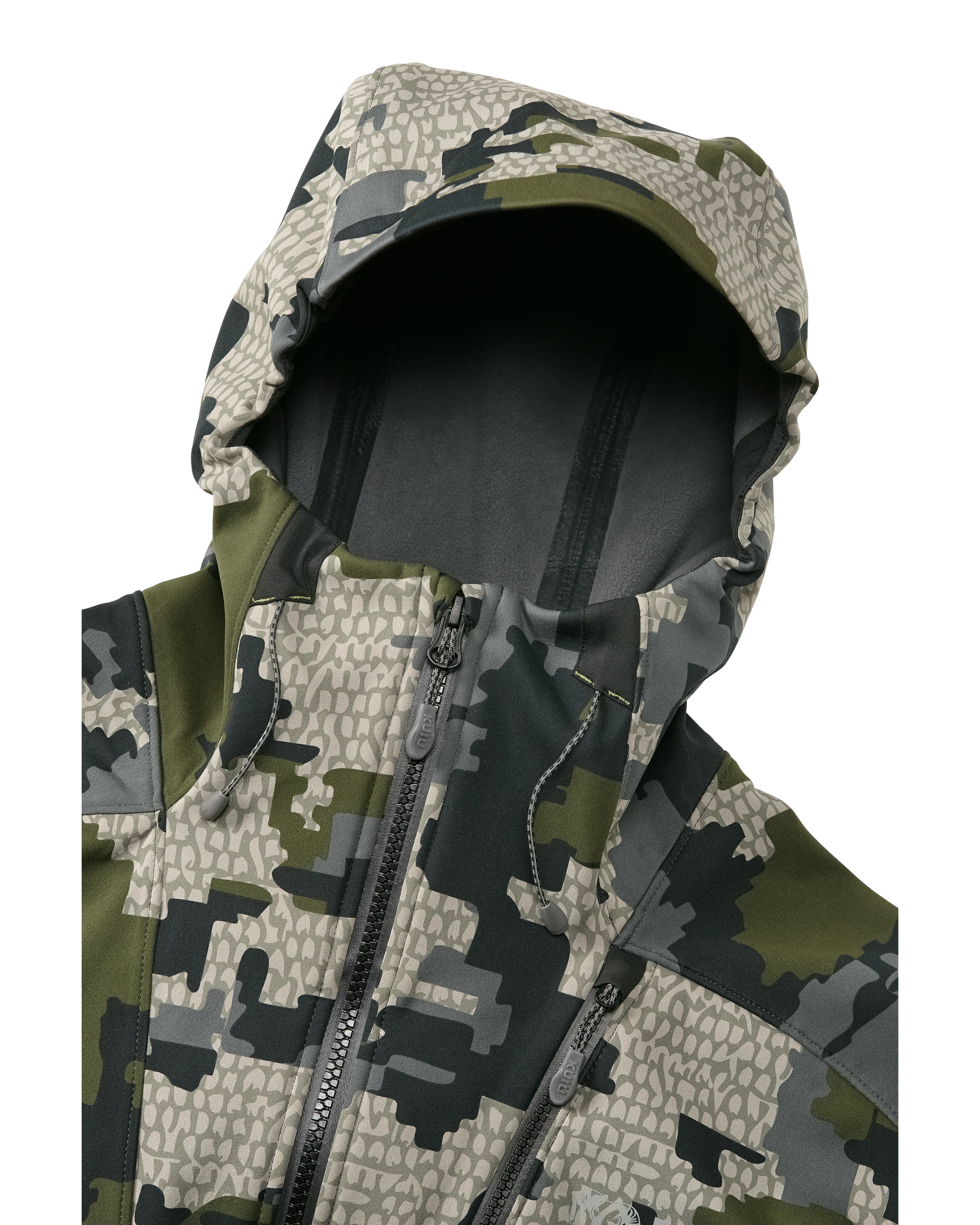 Axis Hybrid Hooded Jacket | Verde - Image 7