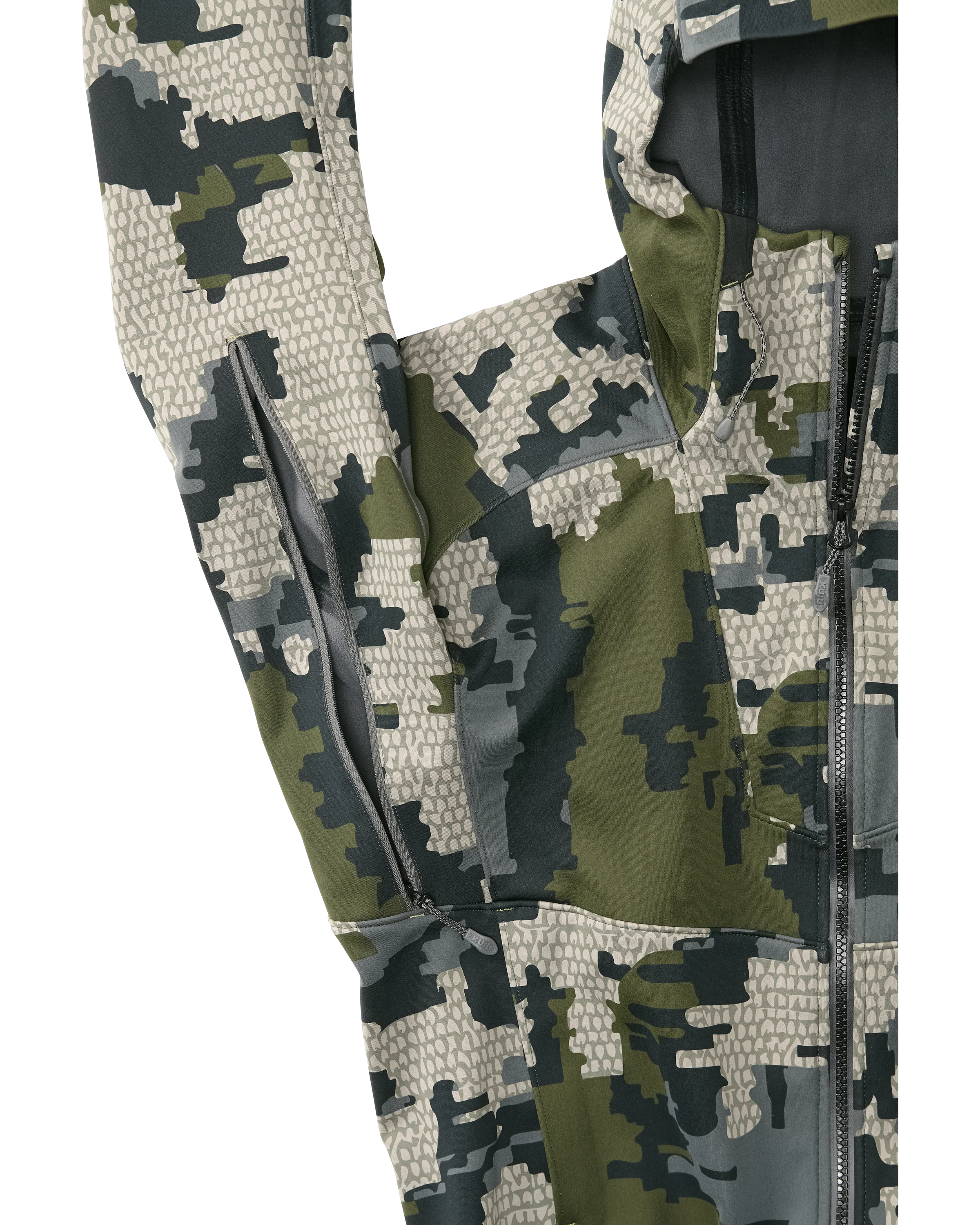 Axis Hybrid Hooded Jacket | Verde - Image 8