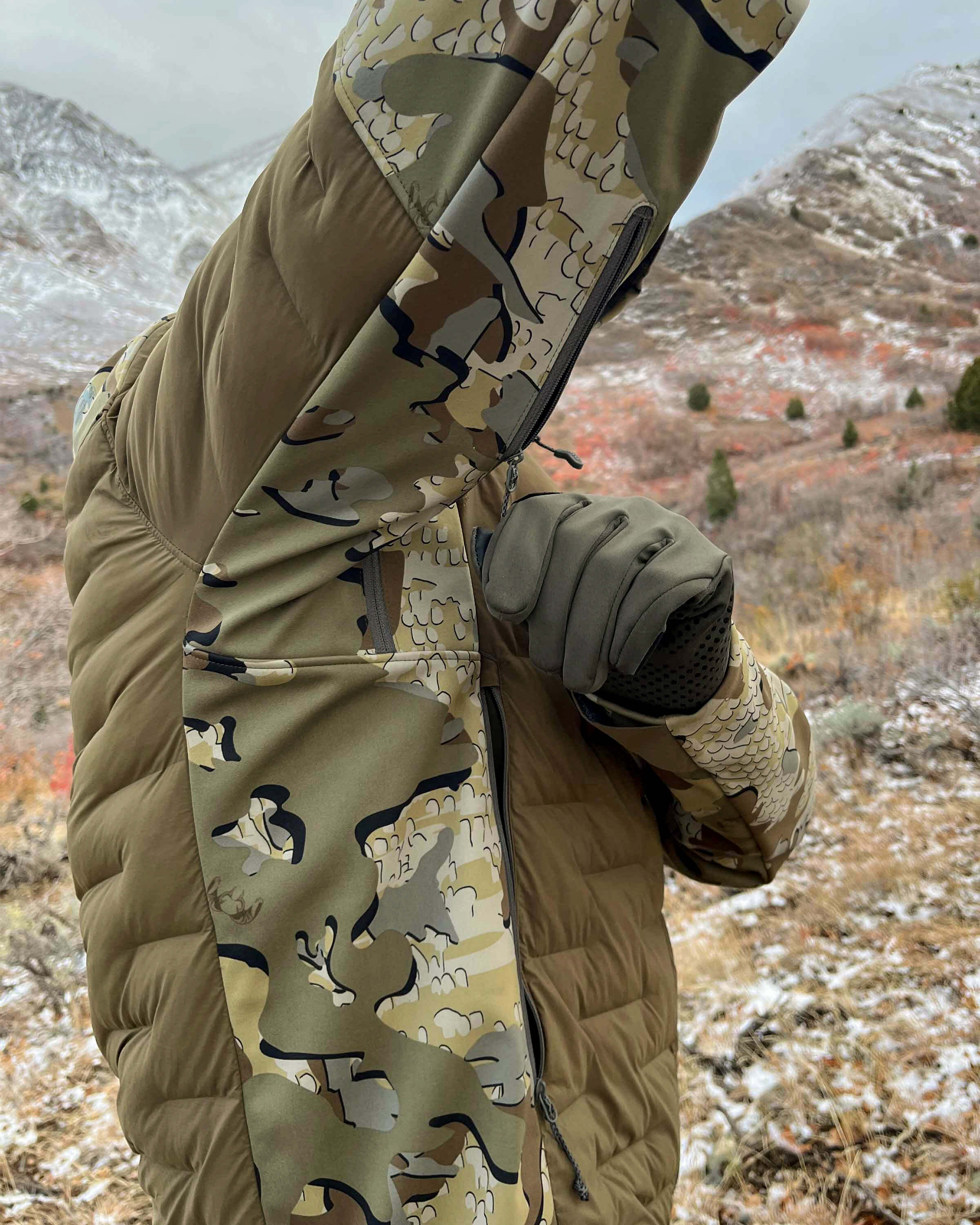 Axis Thermal Hybrid Hooded Jacket | Valo - Image 4