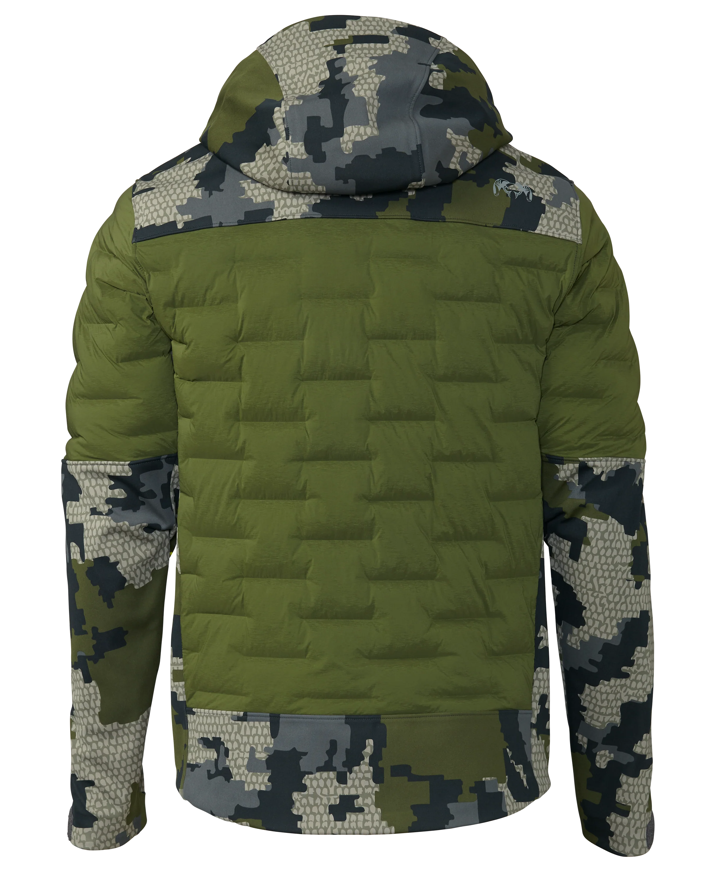 Axis Thermal Hybrid Hooded Jacket | Verde - Image 2