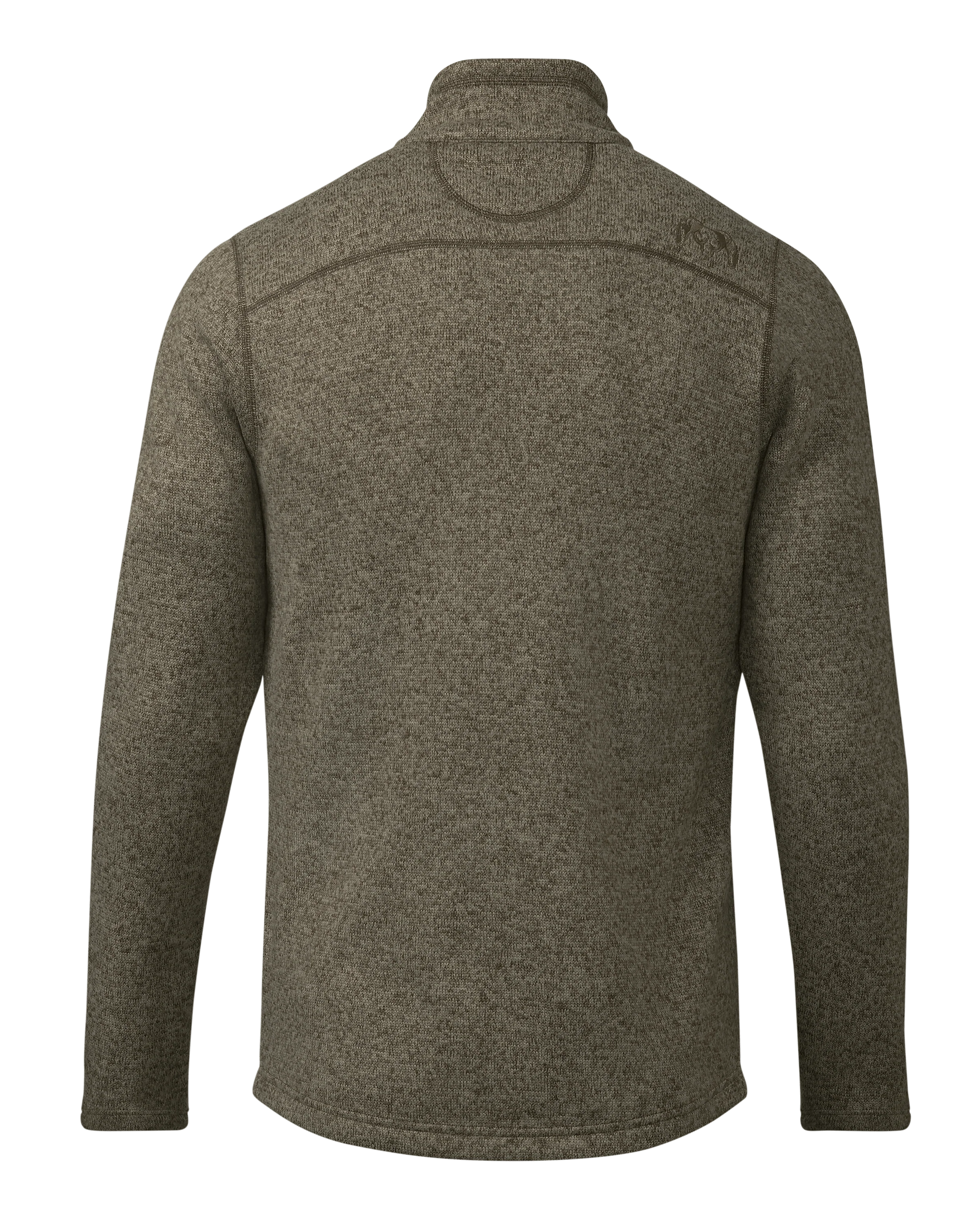 Base Camp Full Zip Sweater | Ash Heather - Image 2