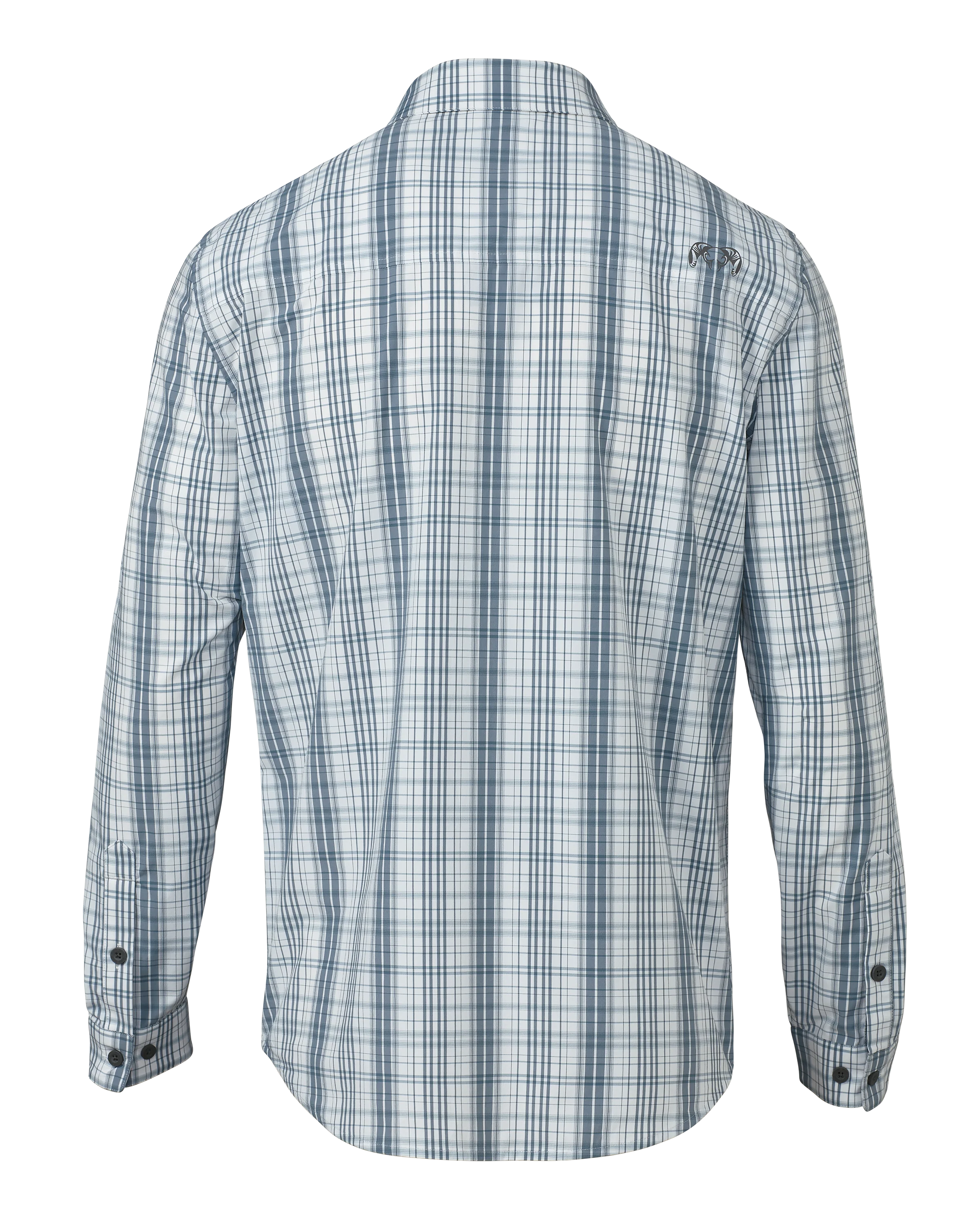 Borrego LS Shirt | Gravel Plaid - Image 2