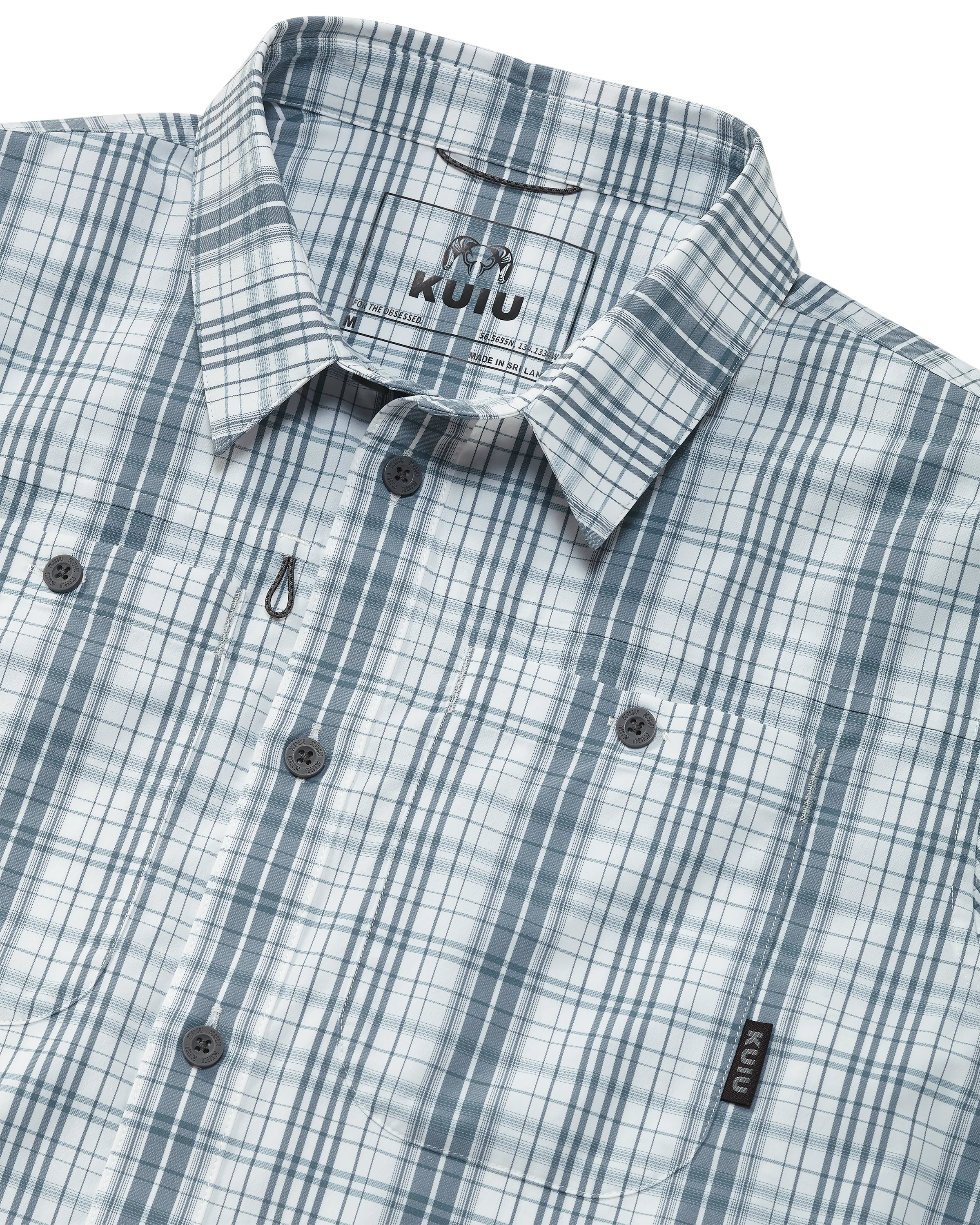 Borrego LS Shirt | Gravel Plaid - Image 3