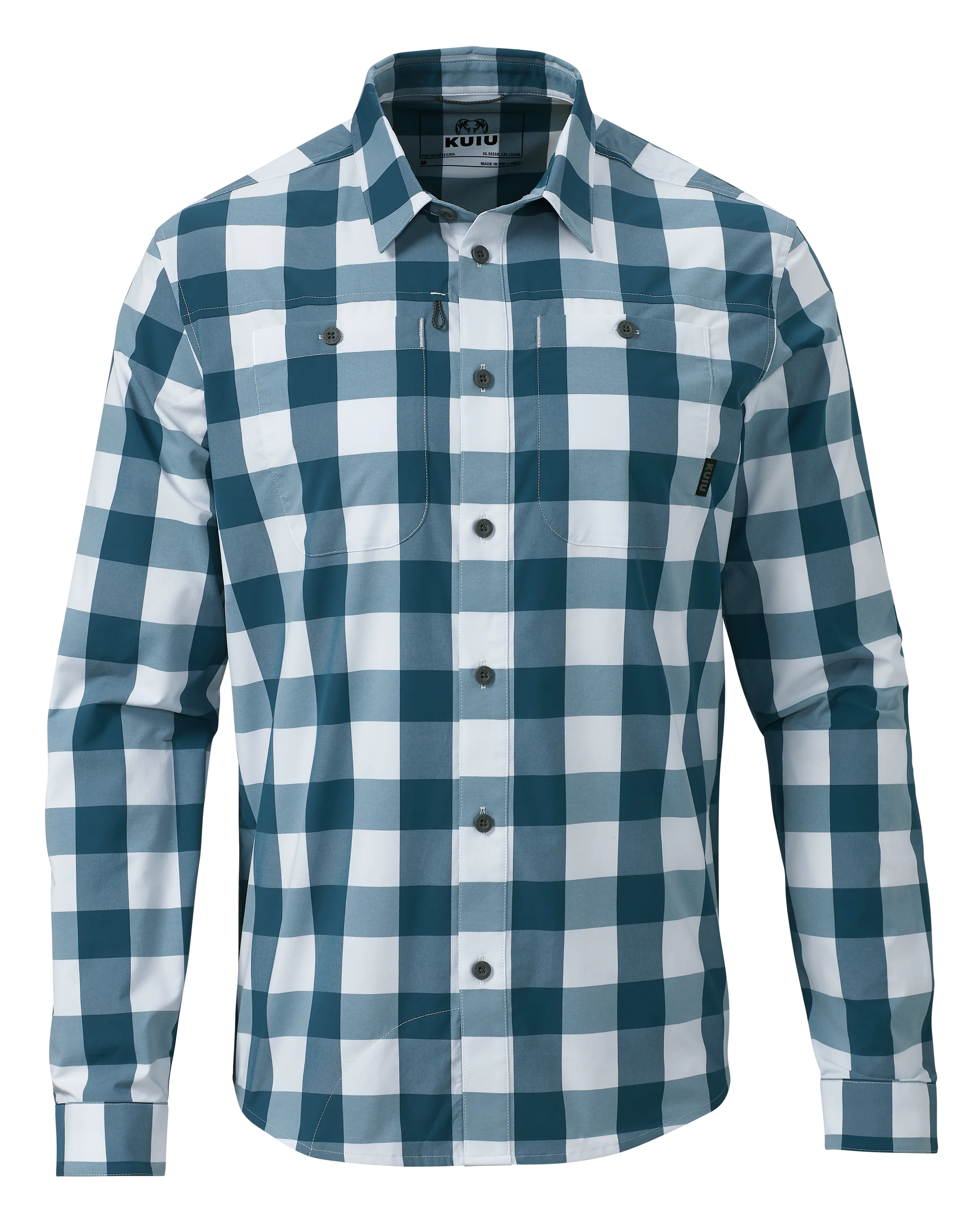 Borrego LS Shirt | Lake Plaid