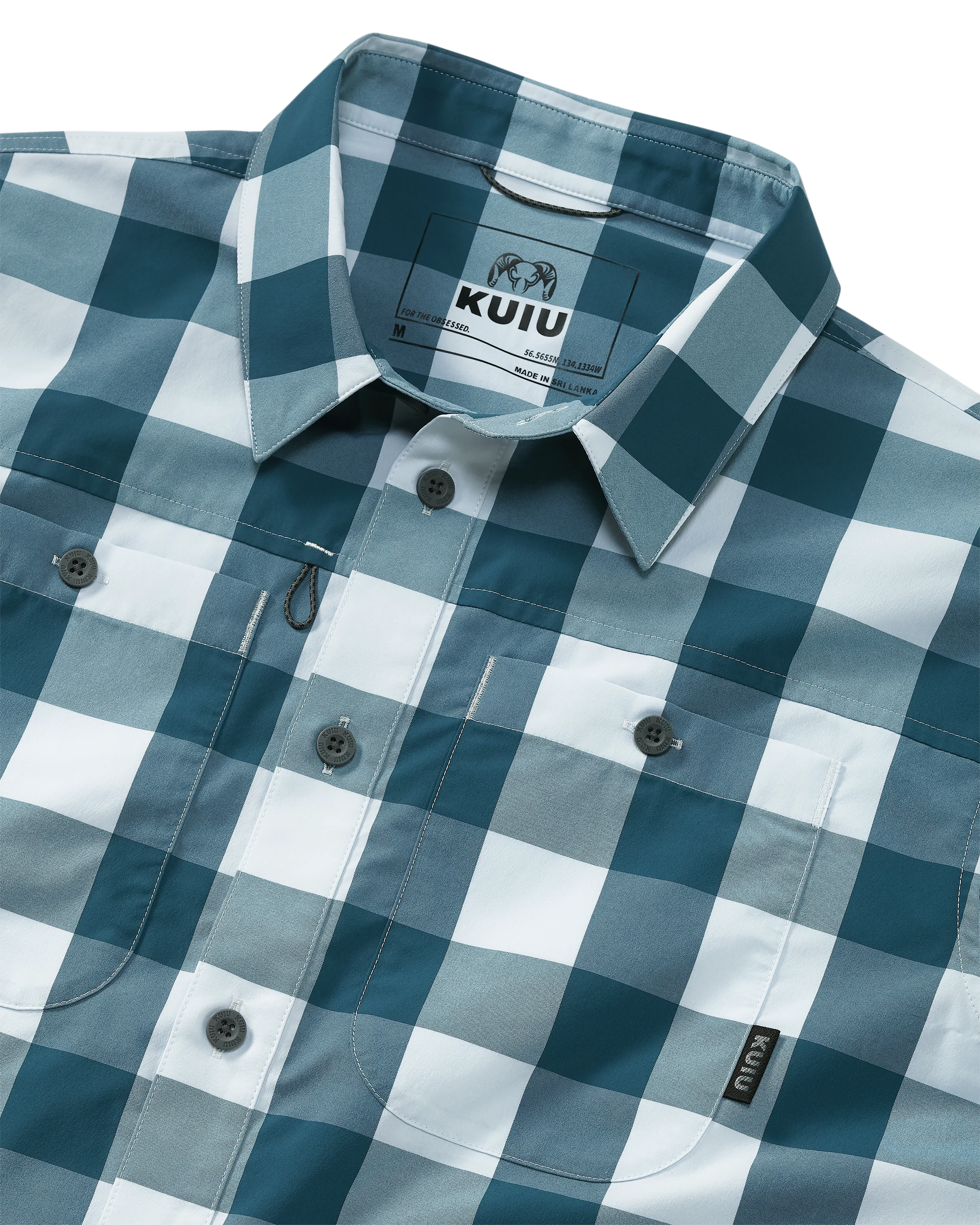 Borrego LS Shirt | Lake Plaid - Image 3