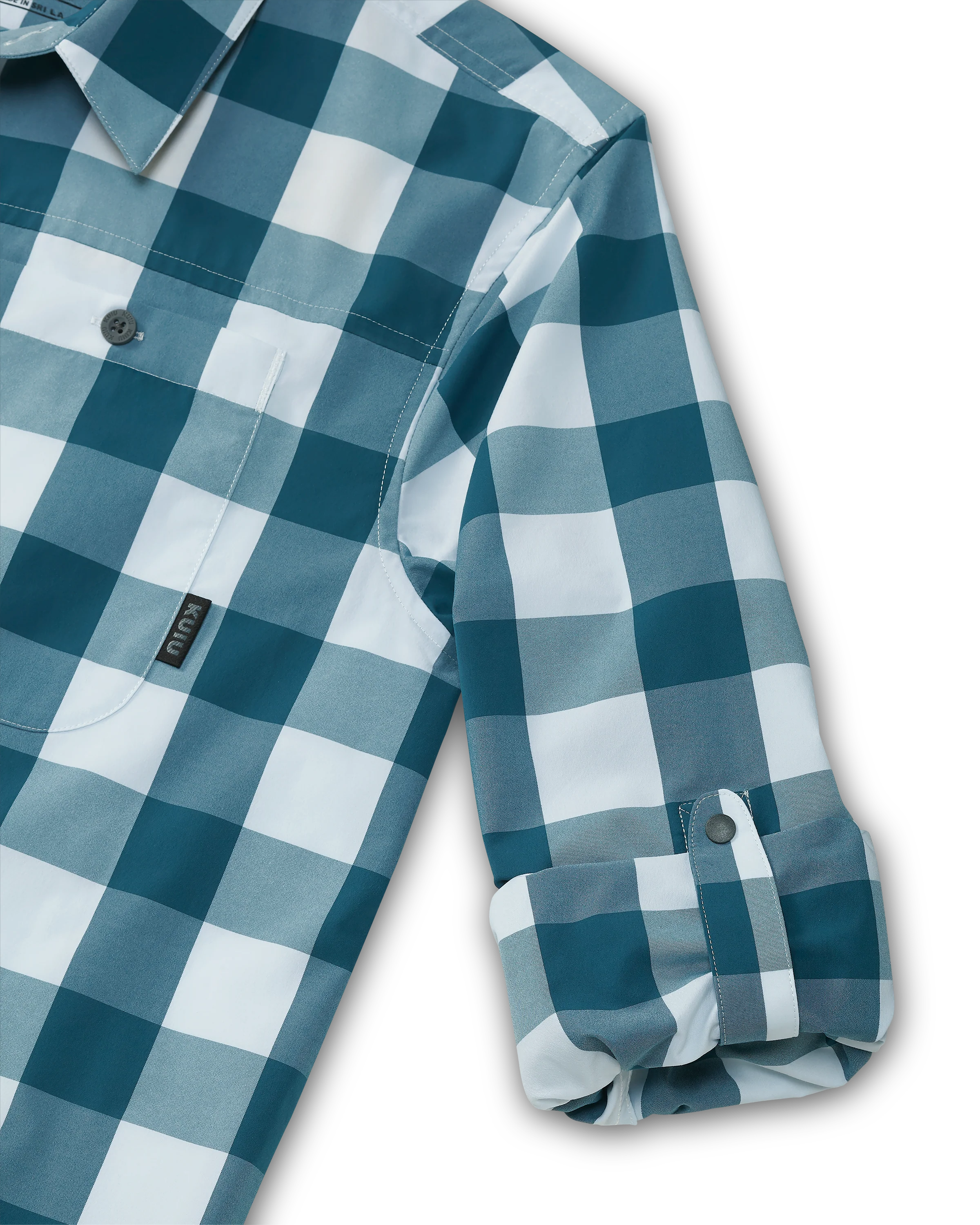 Borrego LS Shirt | Lake Plaid - Image 4