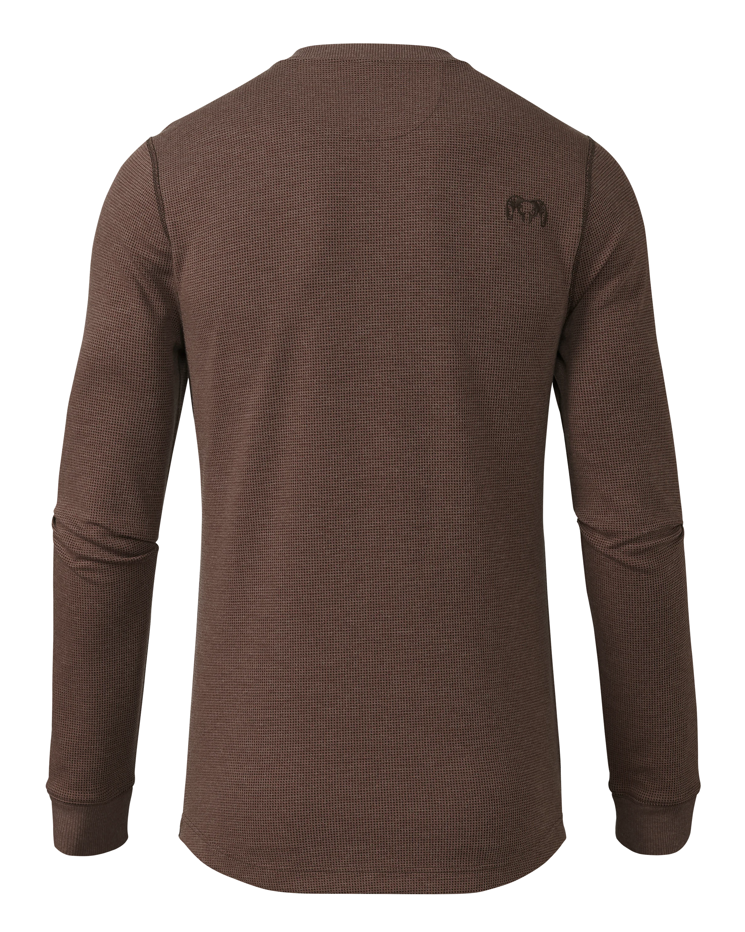 Canyon Waffle Henley | Cedar Heather - Image 2