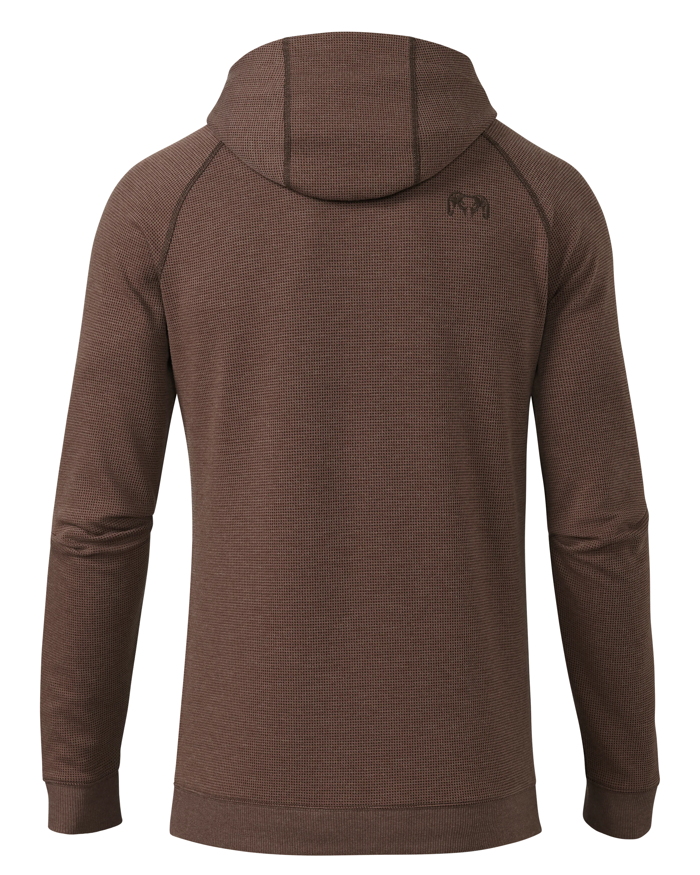 Canyon Waffle Hoodie | Cedar Heather - Image 2