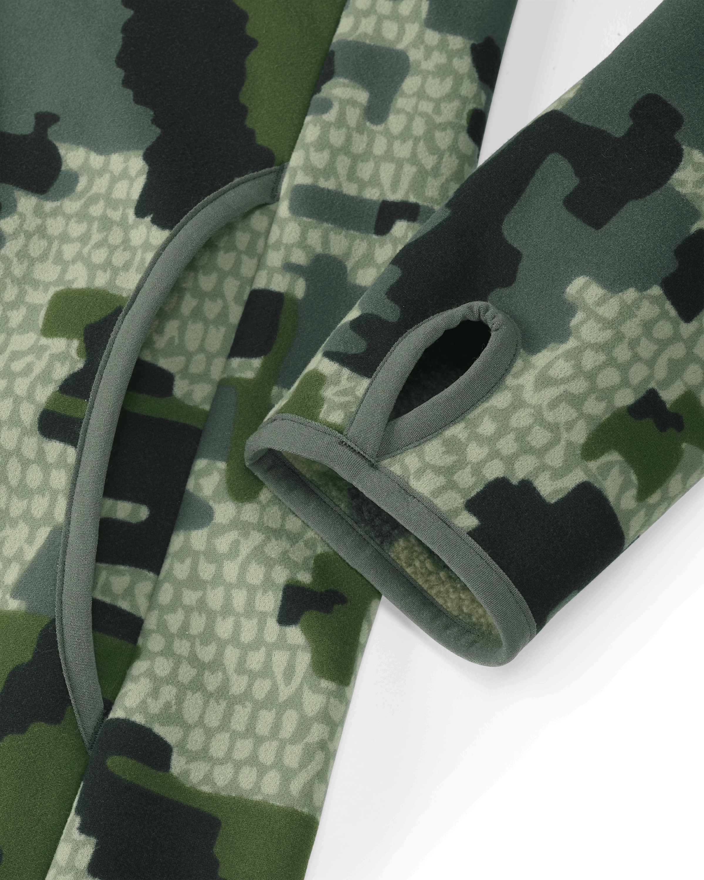 Encounter 290 Fleece Zip-T | Verde - Image 3
