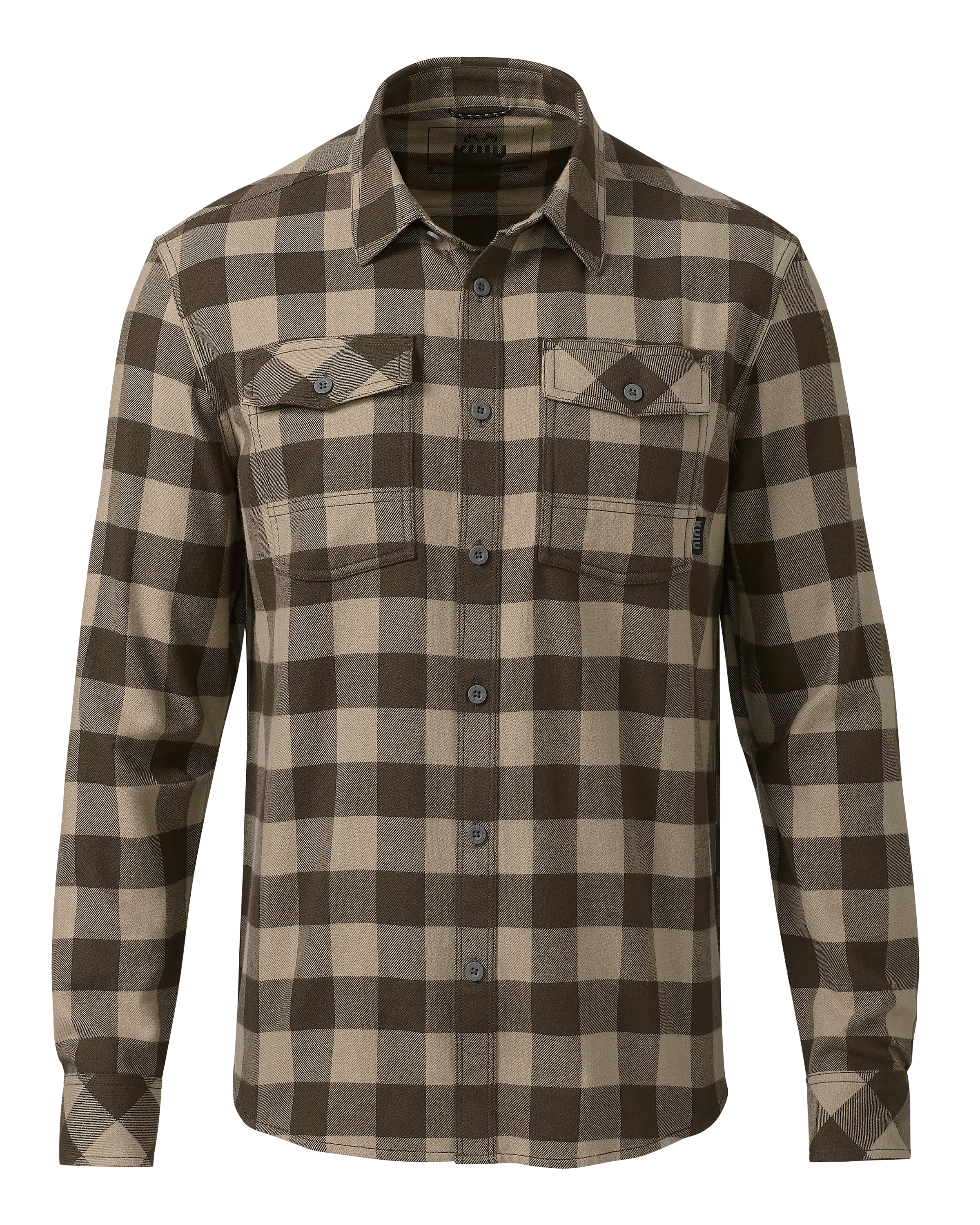 Field Flannel Shirt | Brown Buffalo Check