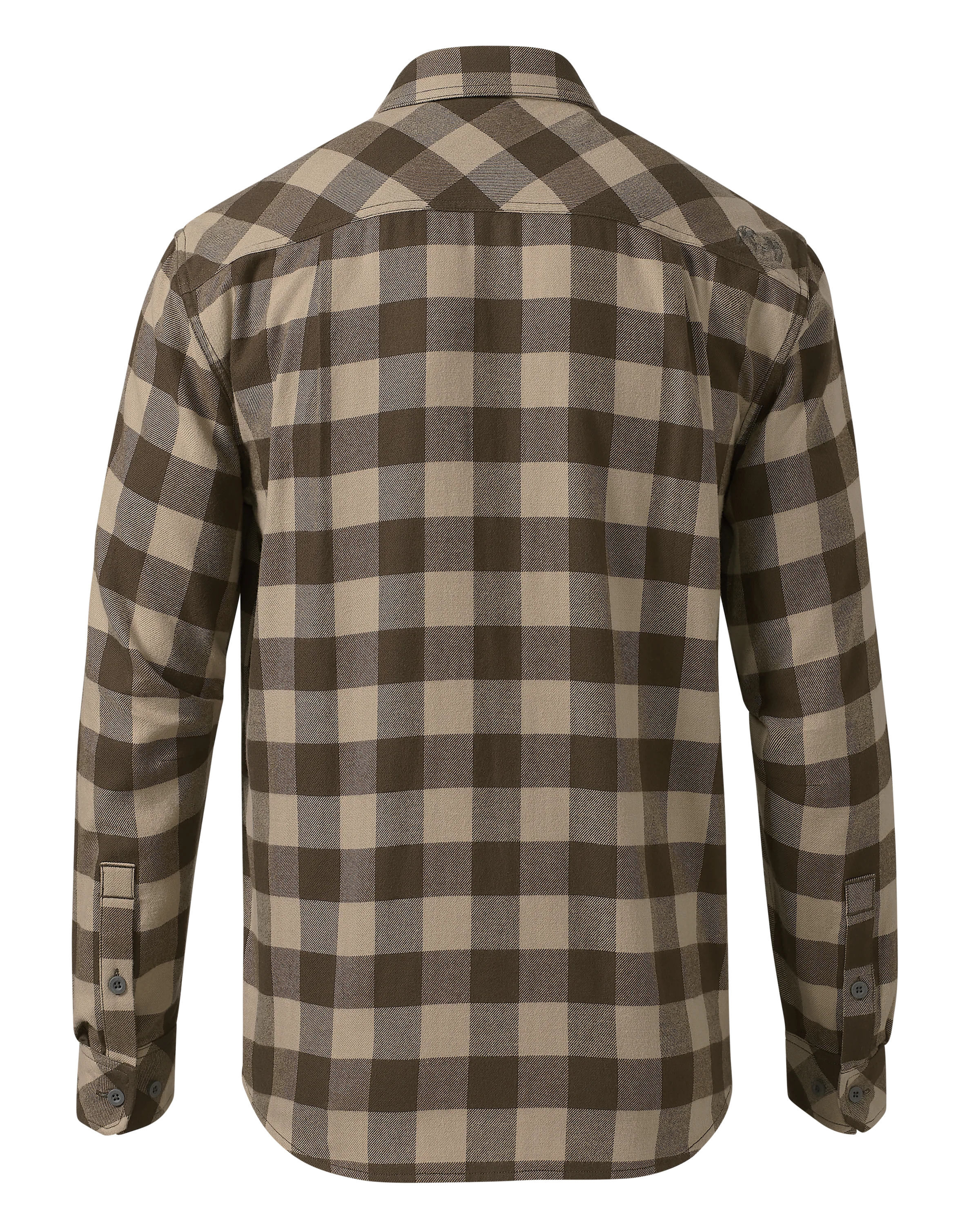 Field Flannel Shirt | Brown Buffalo Check - Image 2