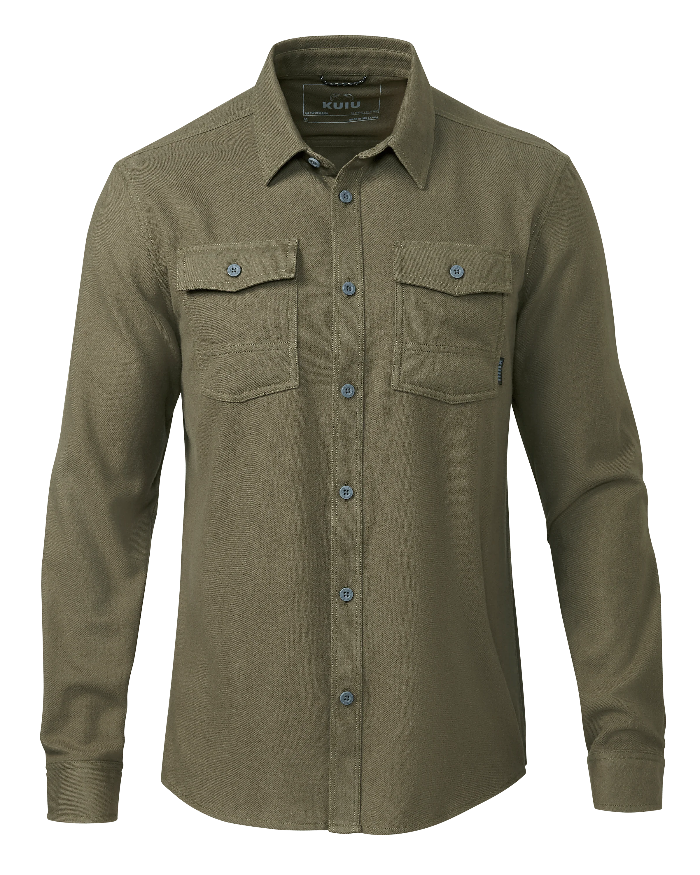 Field Flannel Shirt | Evergreen