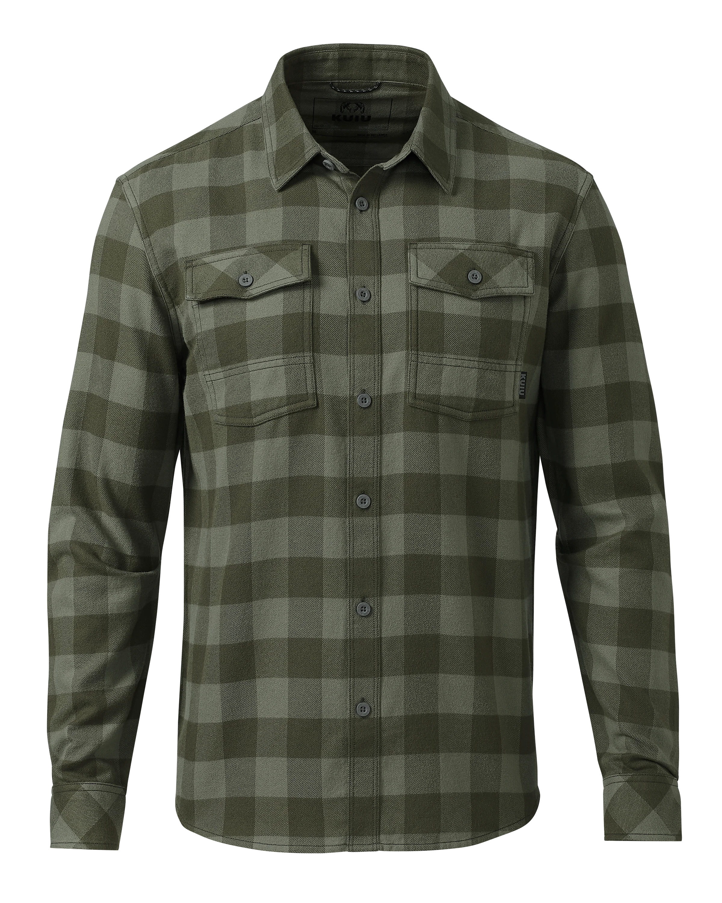 Outlet Field Flannel Shirt | Loden Buffalo Check