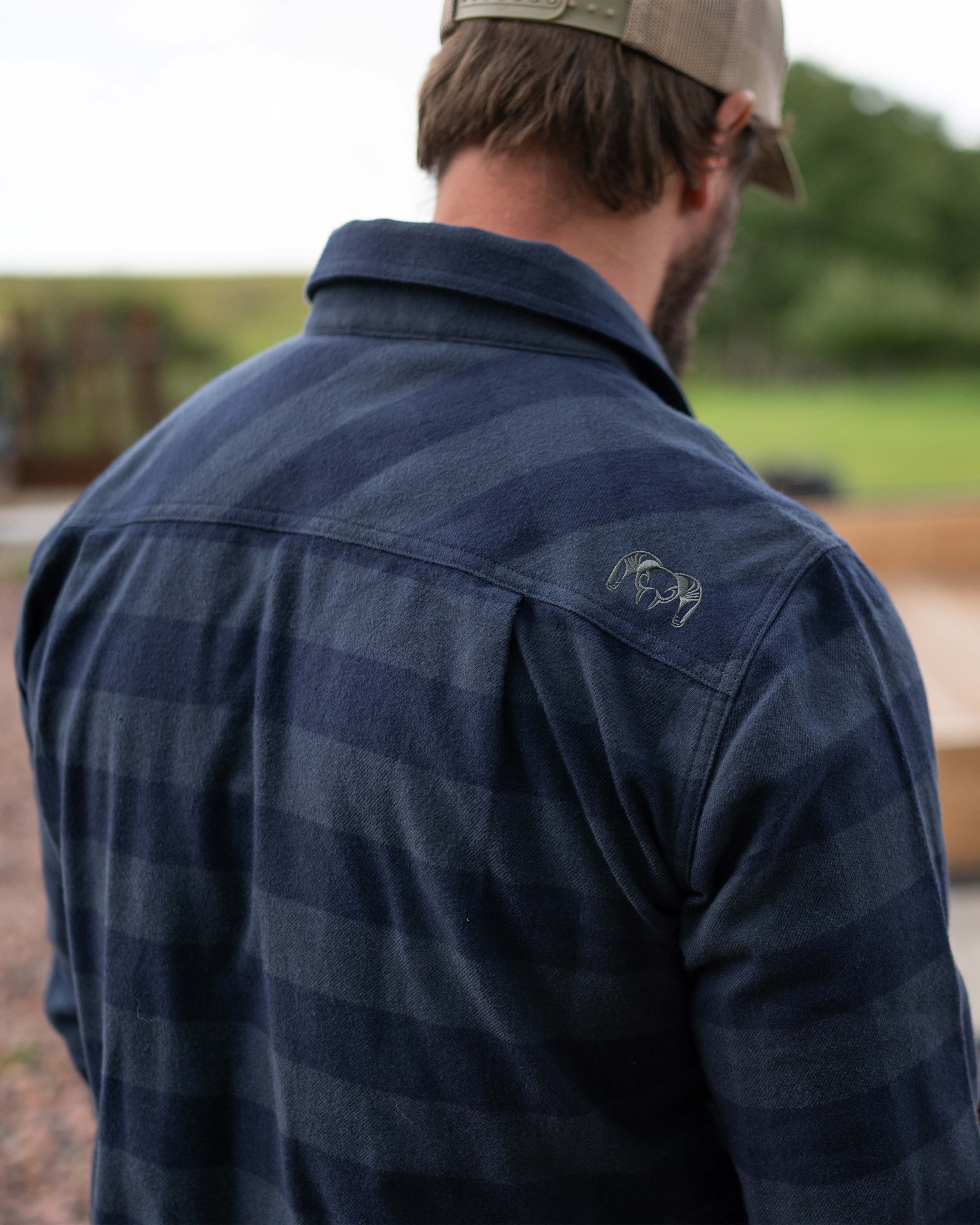 Field Flannel Shirt | Red/Black Buffalo Check - Image 7
