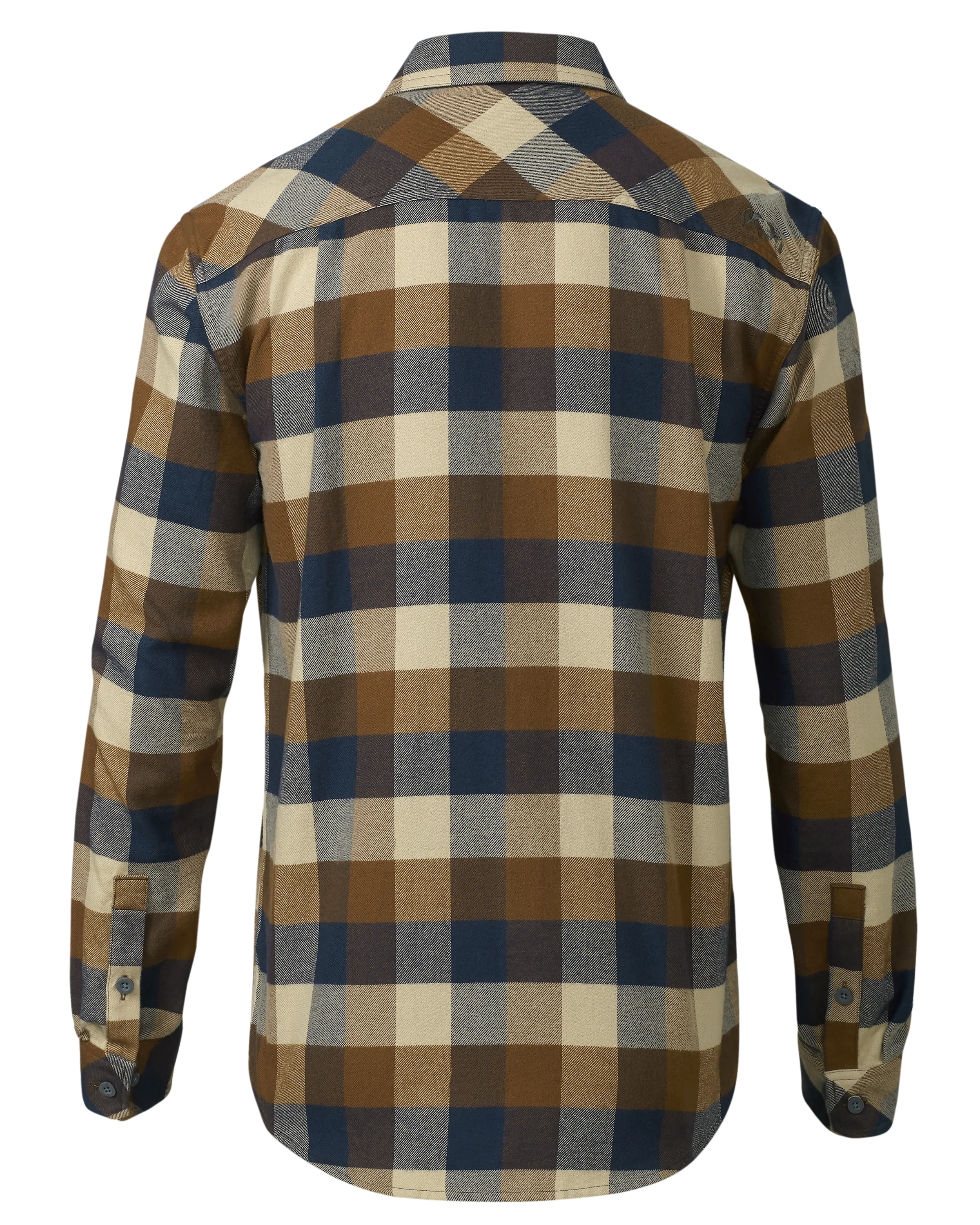Field Flannel Shirt | Saddle Trio - Image 2