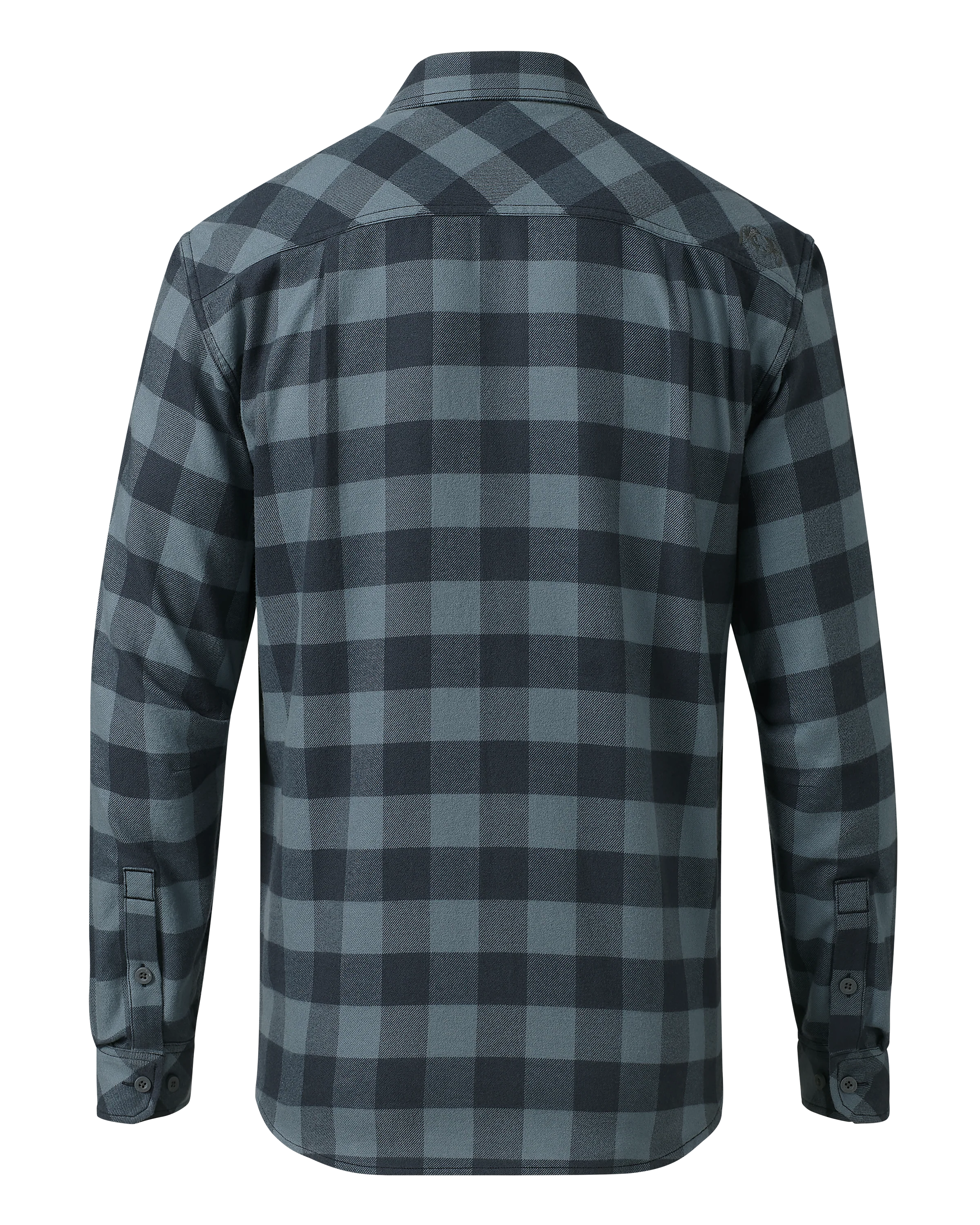 Field Flannel Shirt | Slate Buffalo Check - Image 2