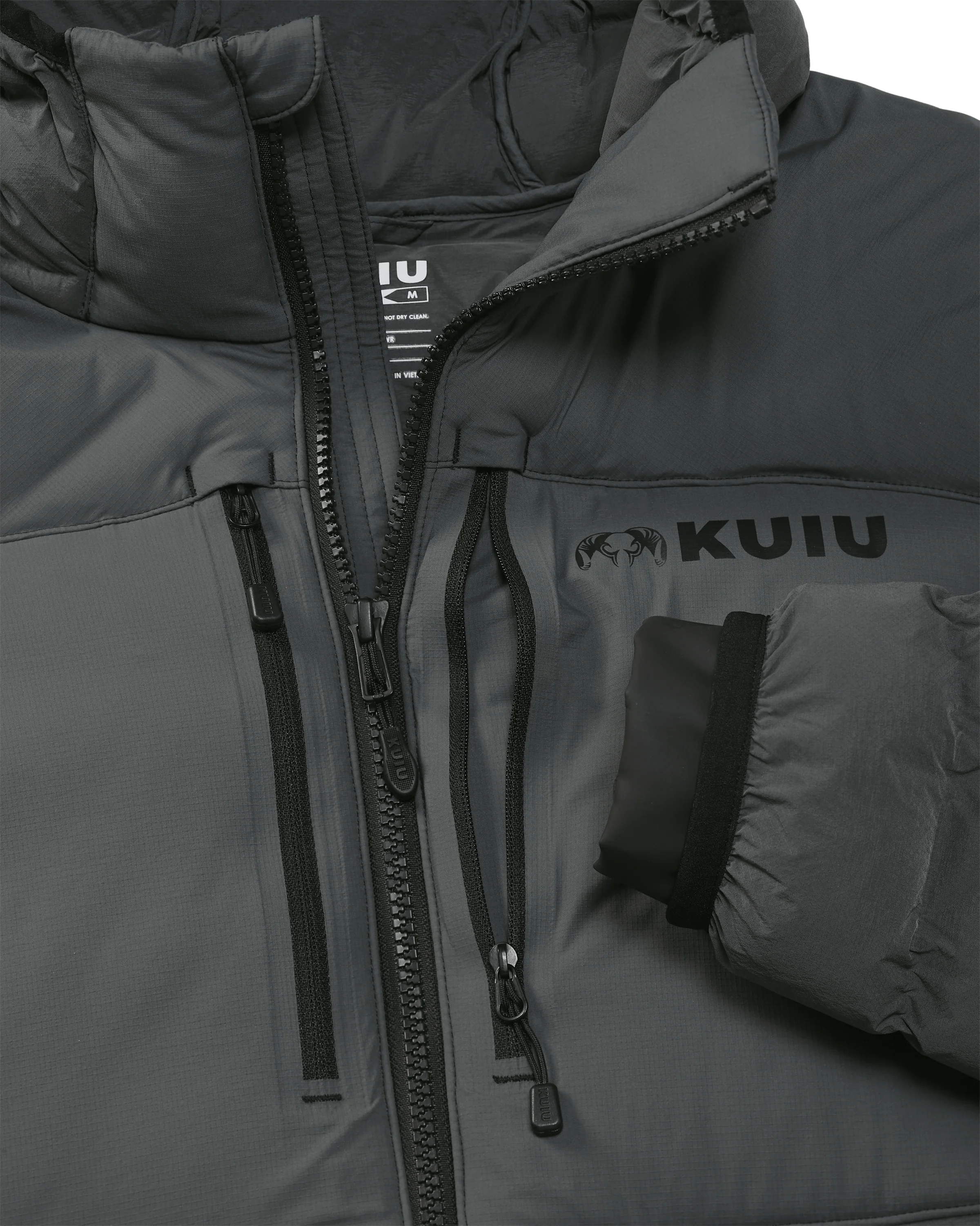 Flyway Insulated Hooded Jacket | Gunmetal - Image 3