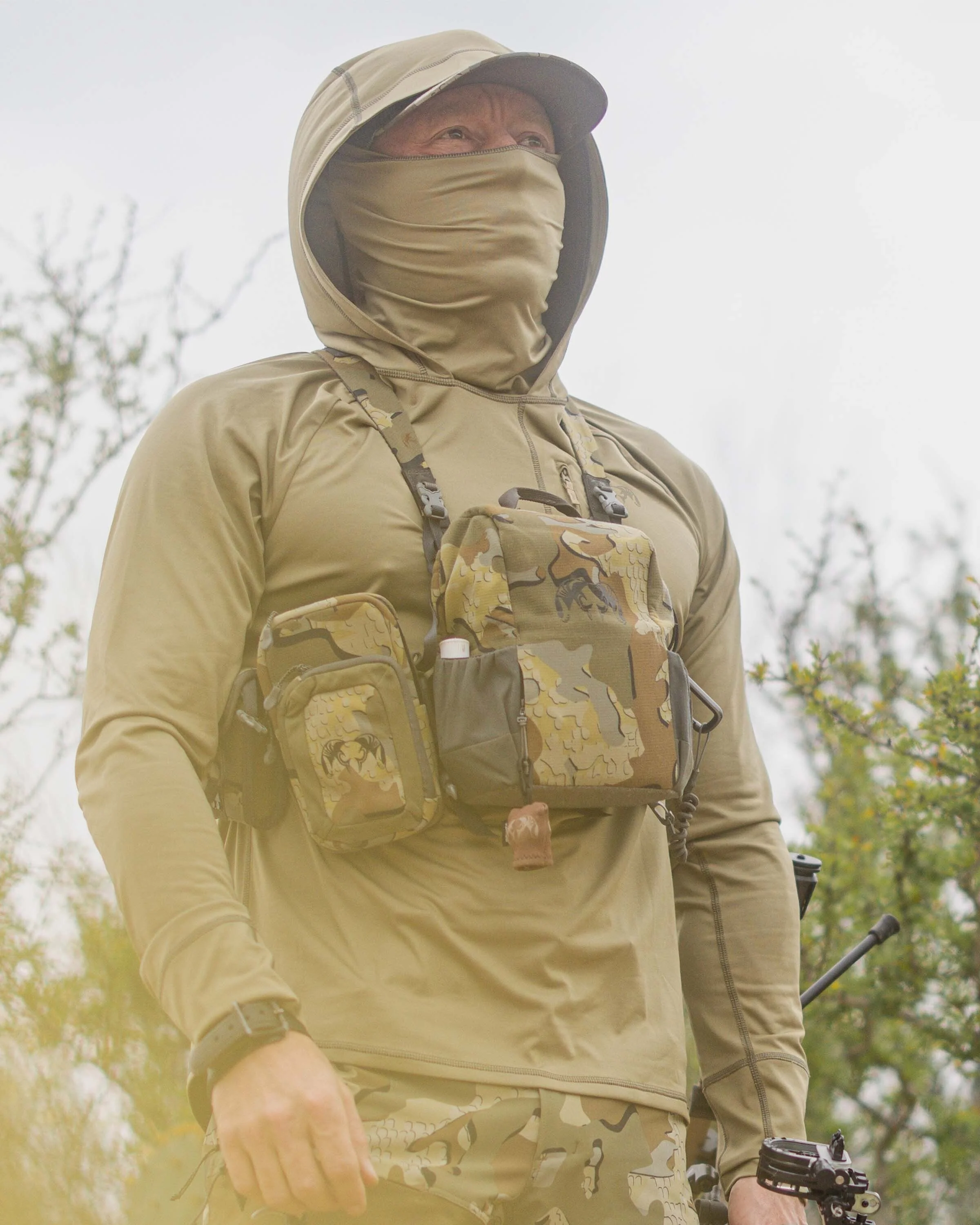 Gila PRO LS Hoodie | Stone - Image 4