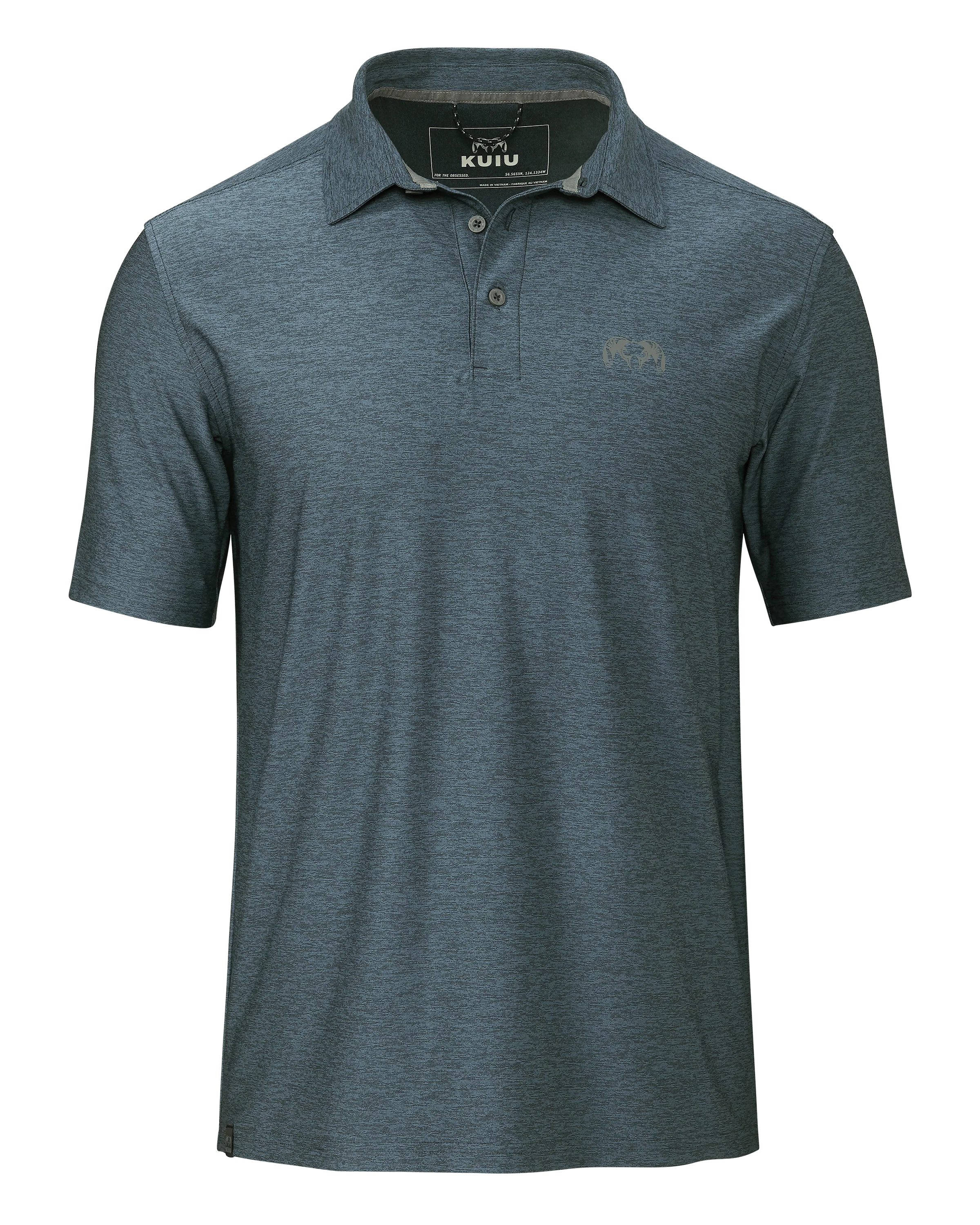 Outlet KUIU Performance Polo | Heather Navy