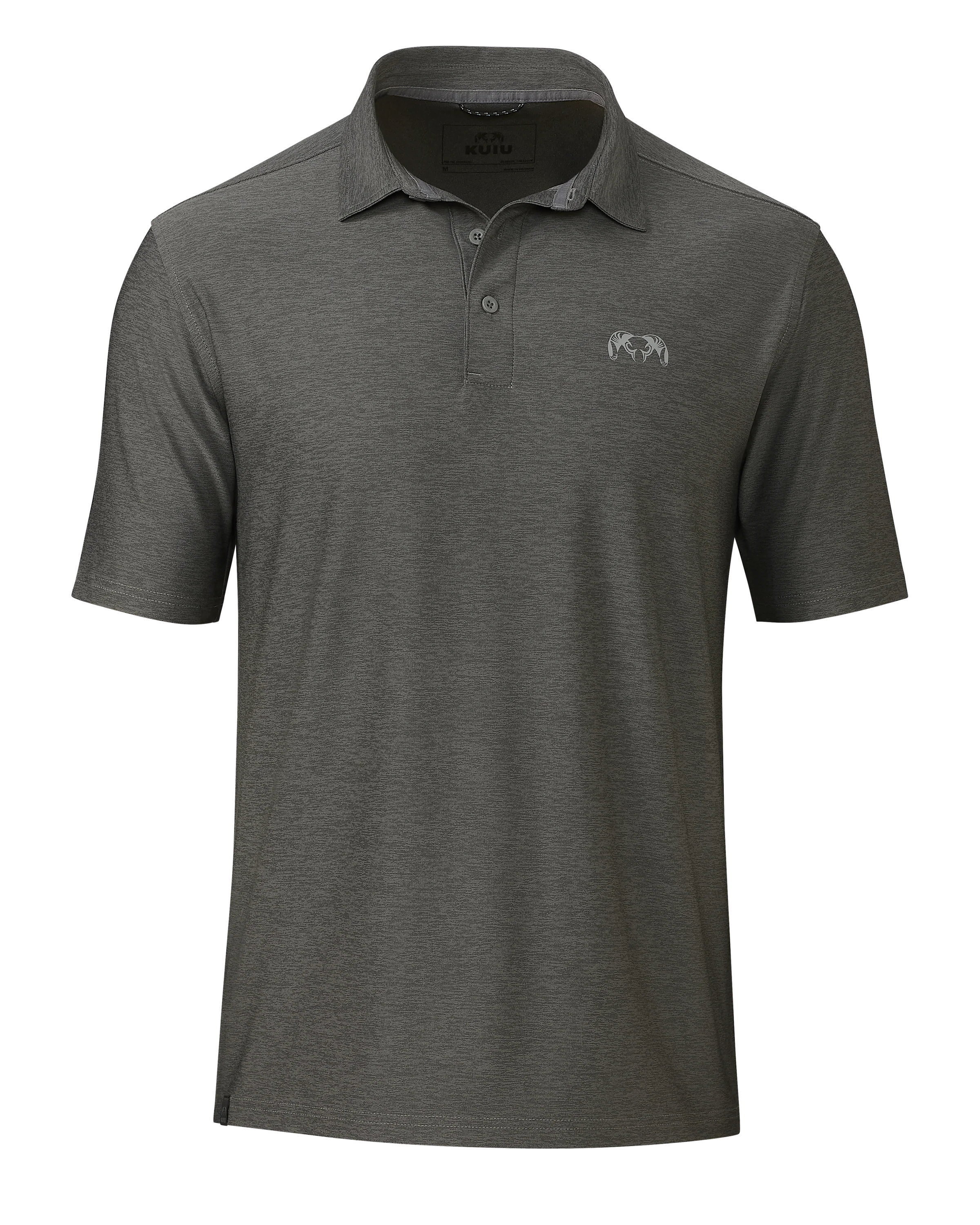 KUIU Performance Polo | Heather Stone