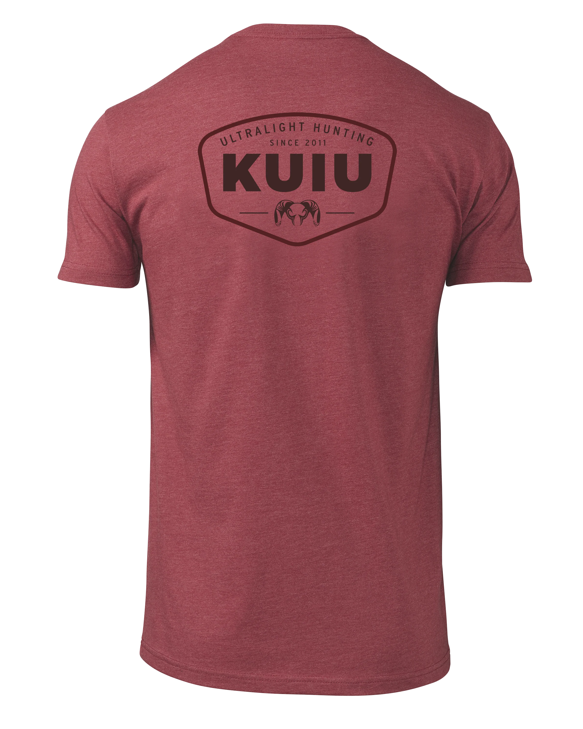 KUIU Ram Badge T-Shirt | Cardinal