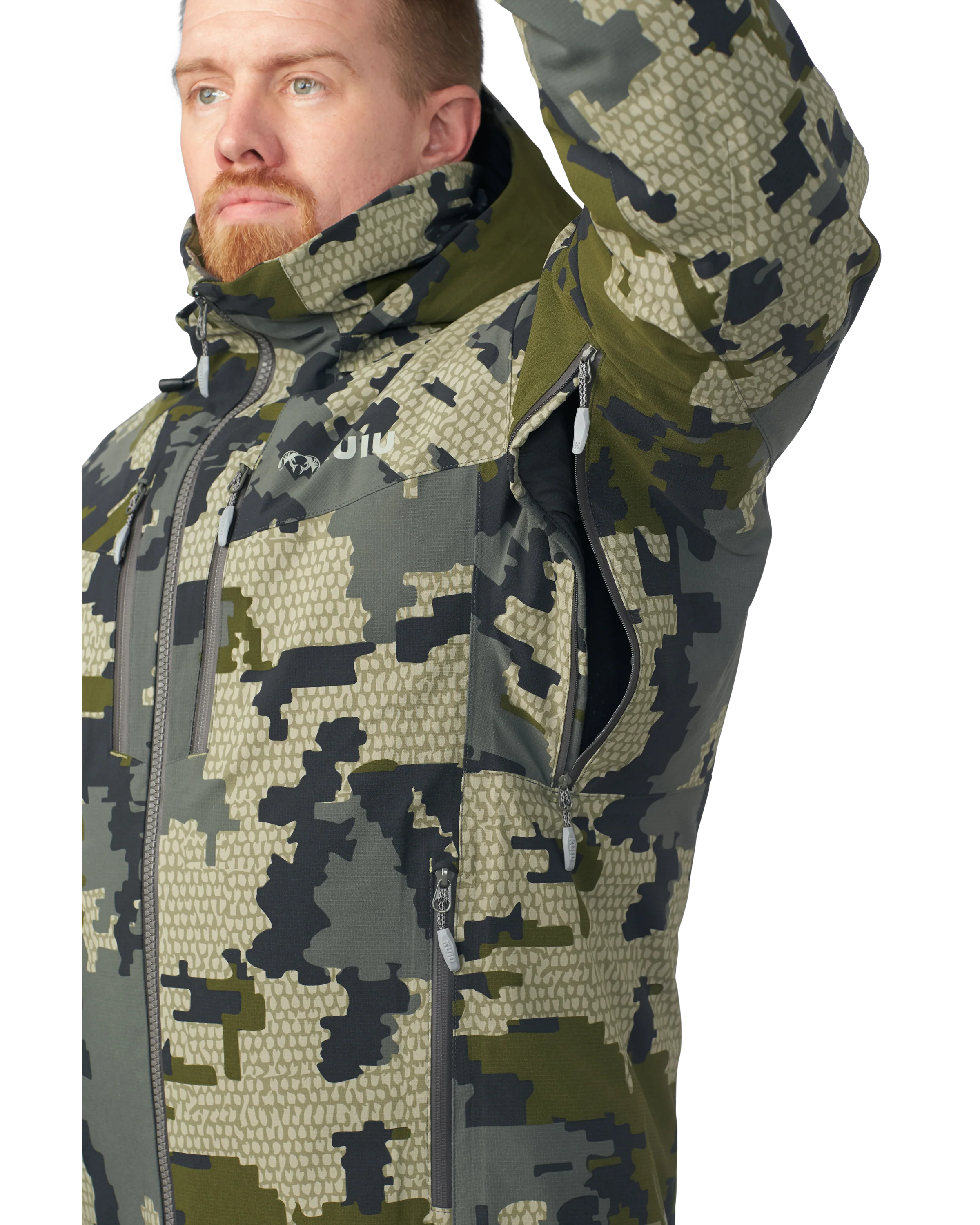 KUIU Kutana Gale Force Hooded Jacket | Verde - Image 3