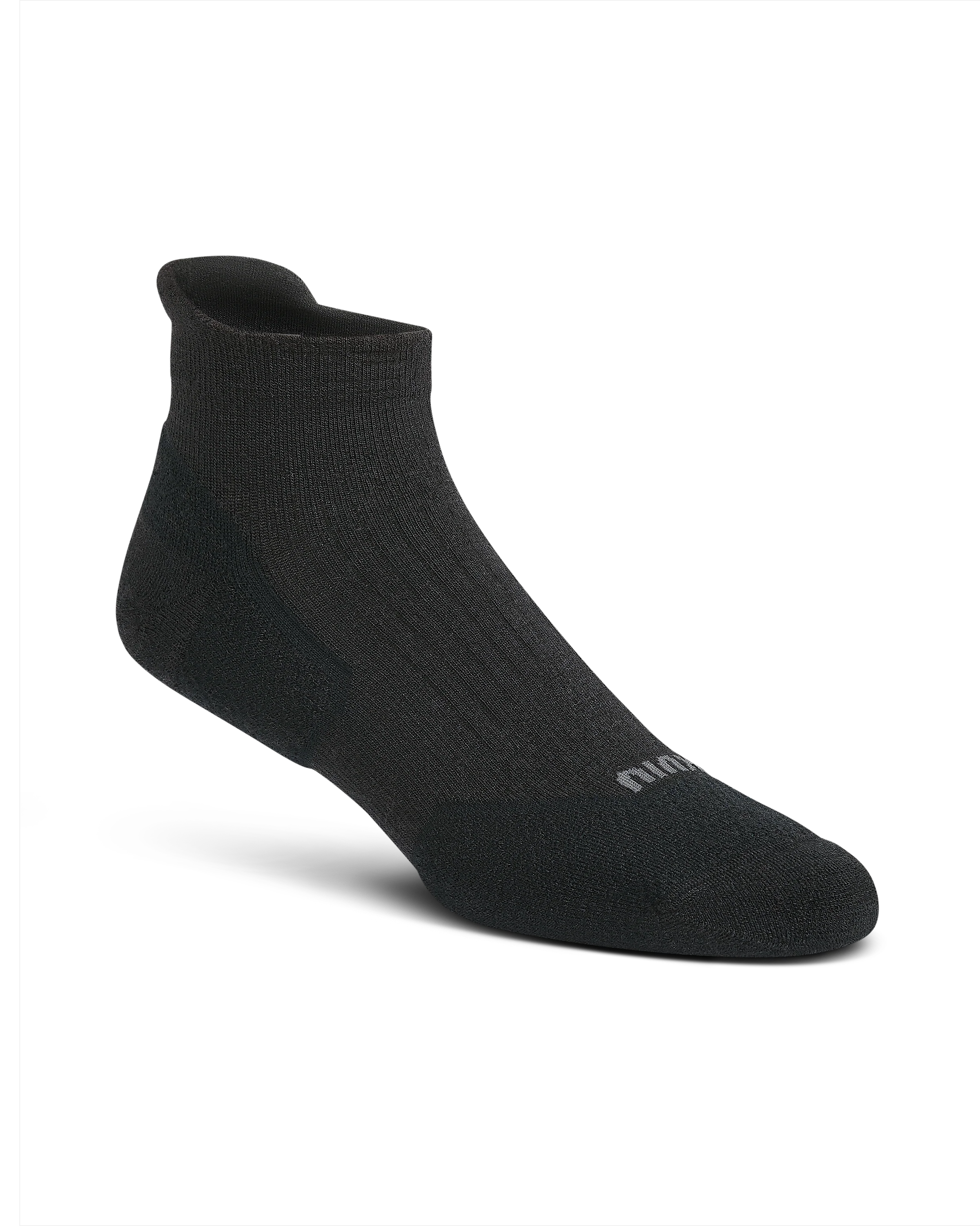 Merino 200N Lightweight Ankle Sock | Black