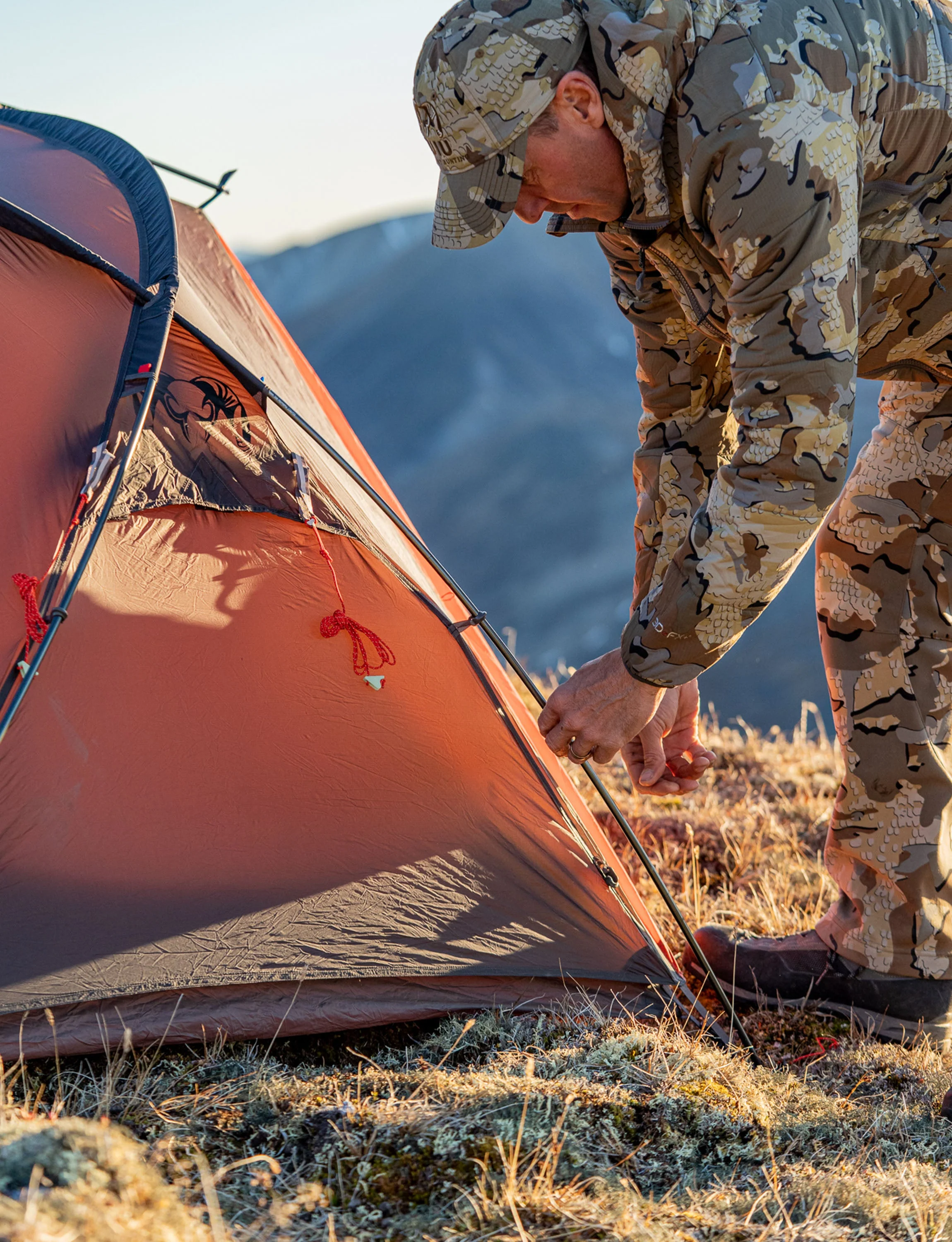 Mountain Star 2 Person Tent Set | Gunmetal-Camel - Image 17
