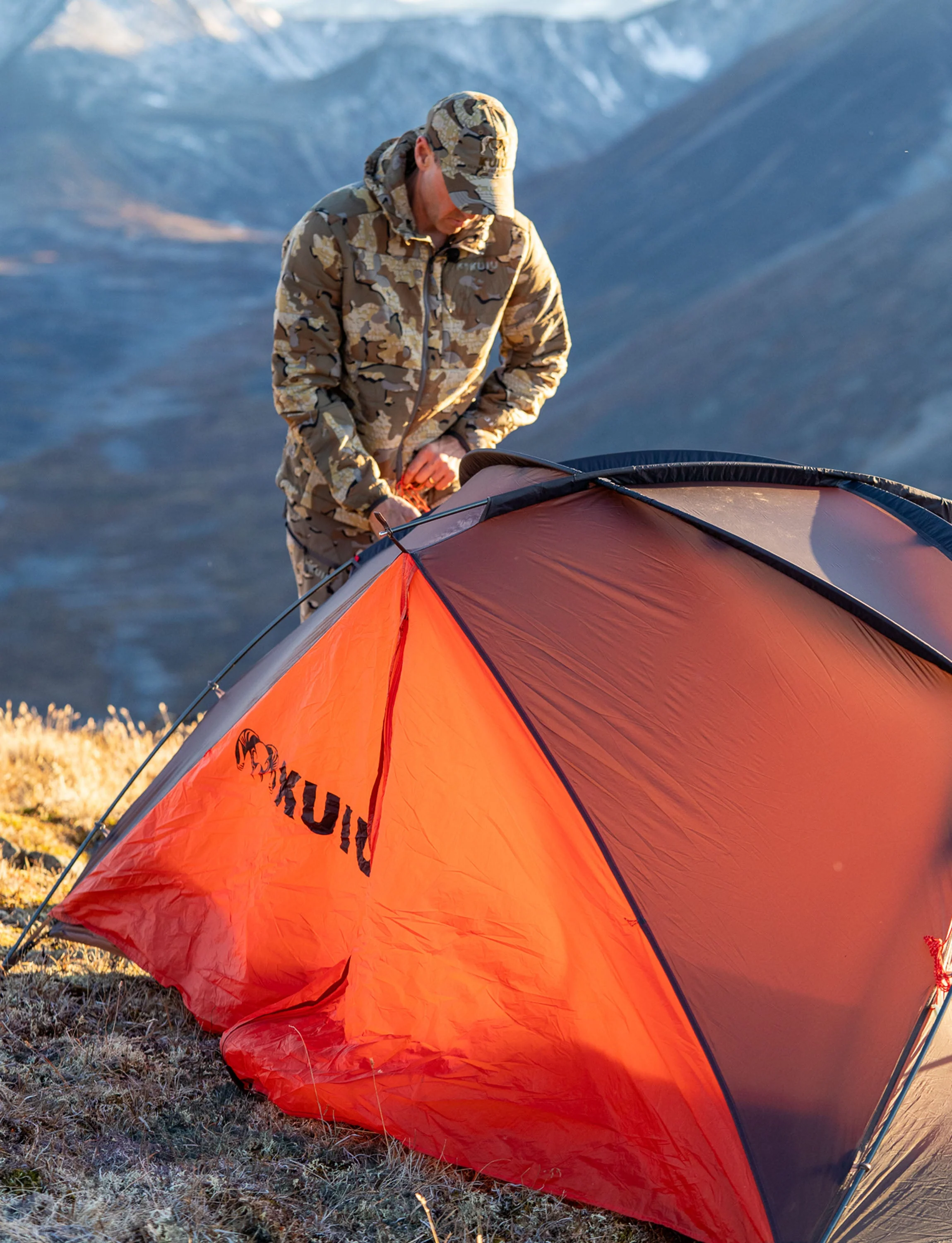 Mountain Star 2 Person Tent Set | Gunmetal-Camel - Image 18