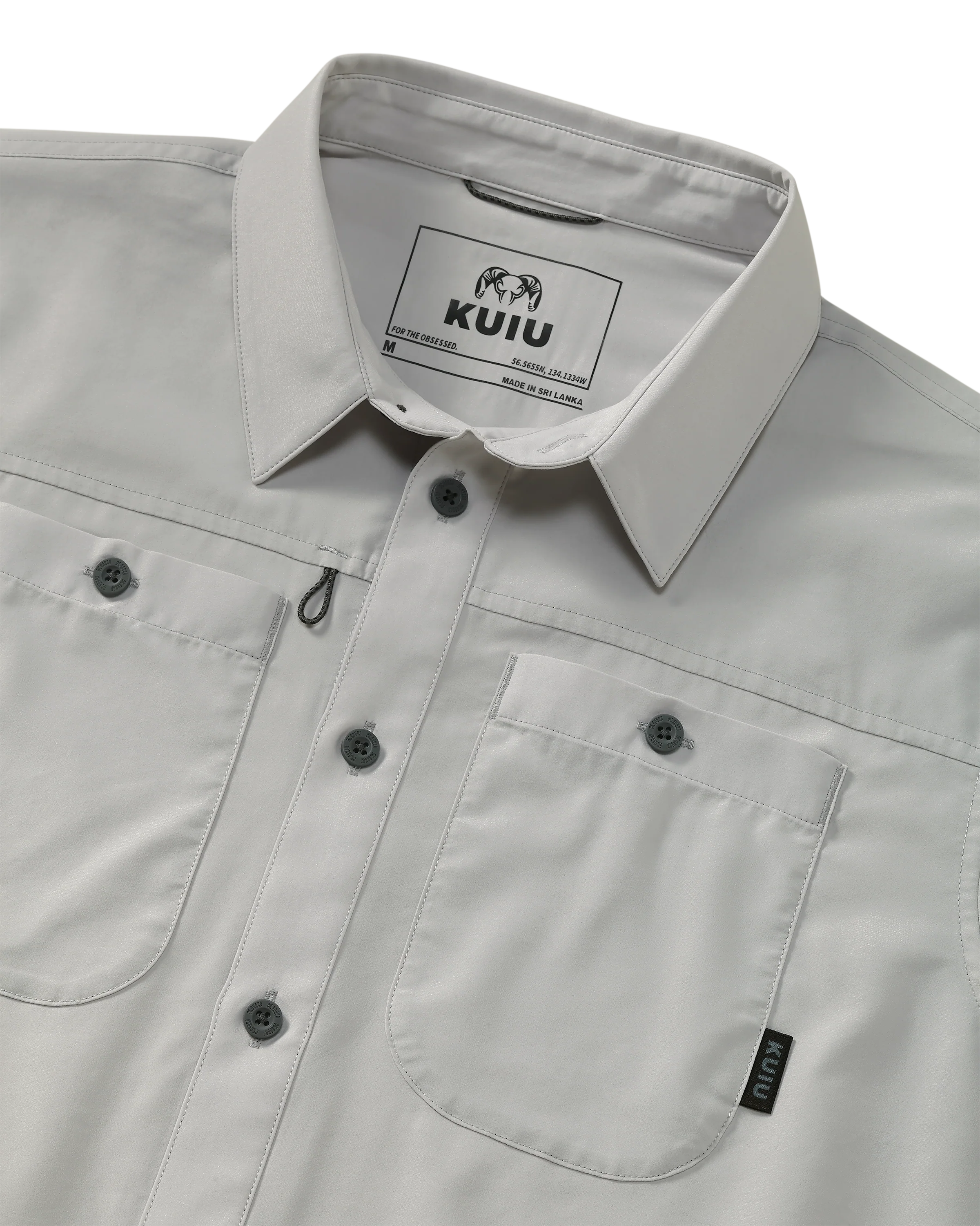 Outlet Borrego LS Shirt | Lunar - Image 3