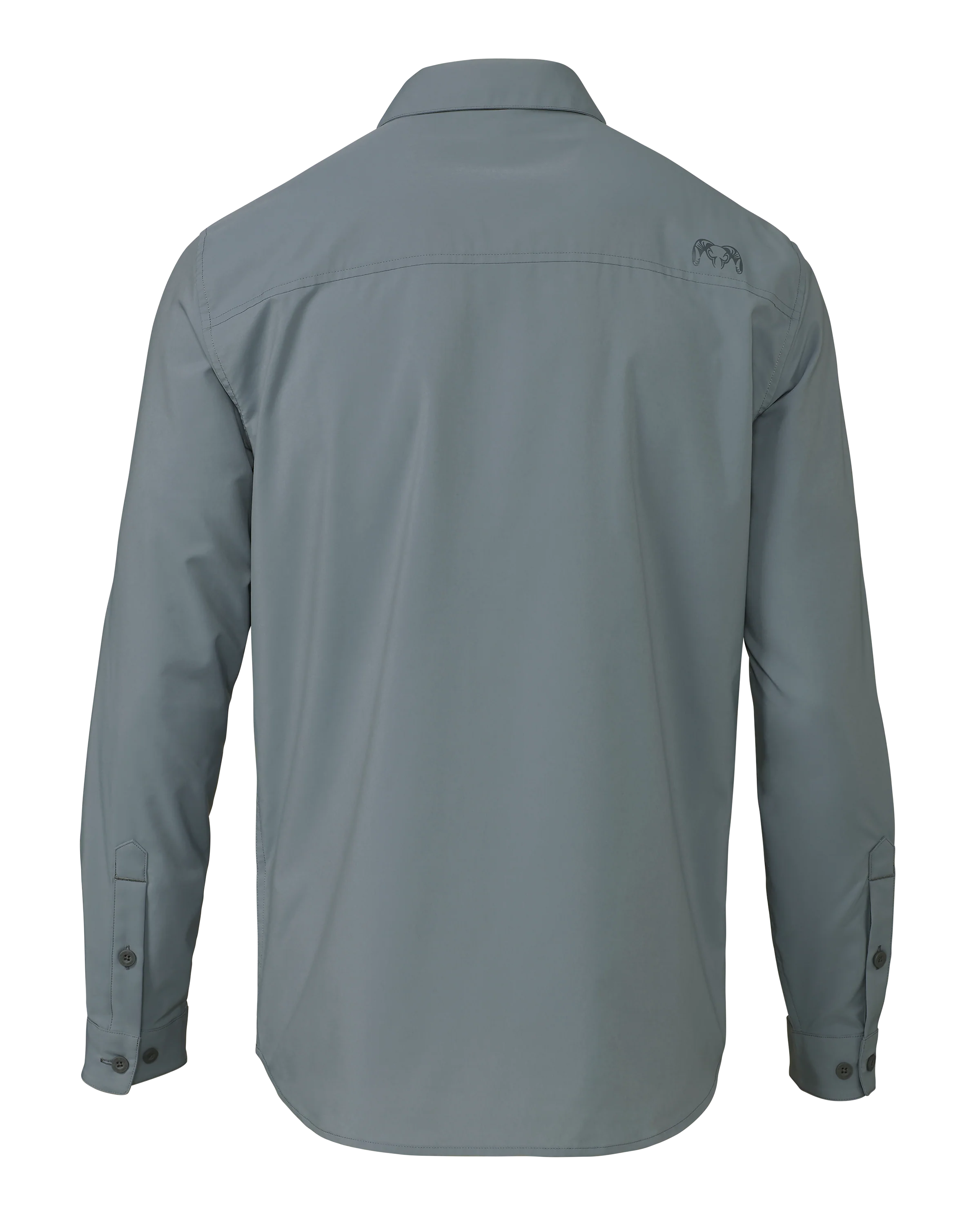 Outlet Borrego LS Shirt | Slate - Image 2