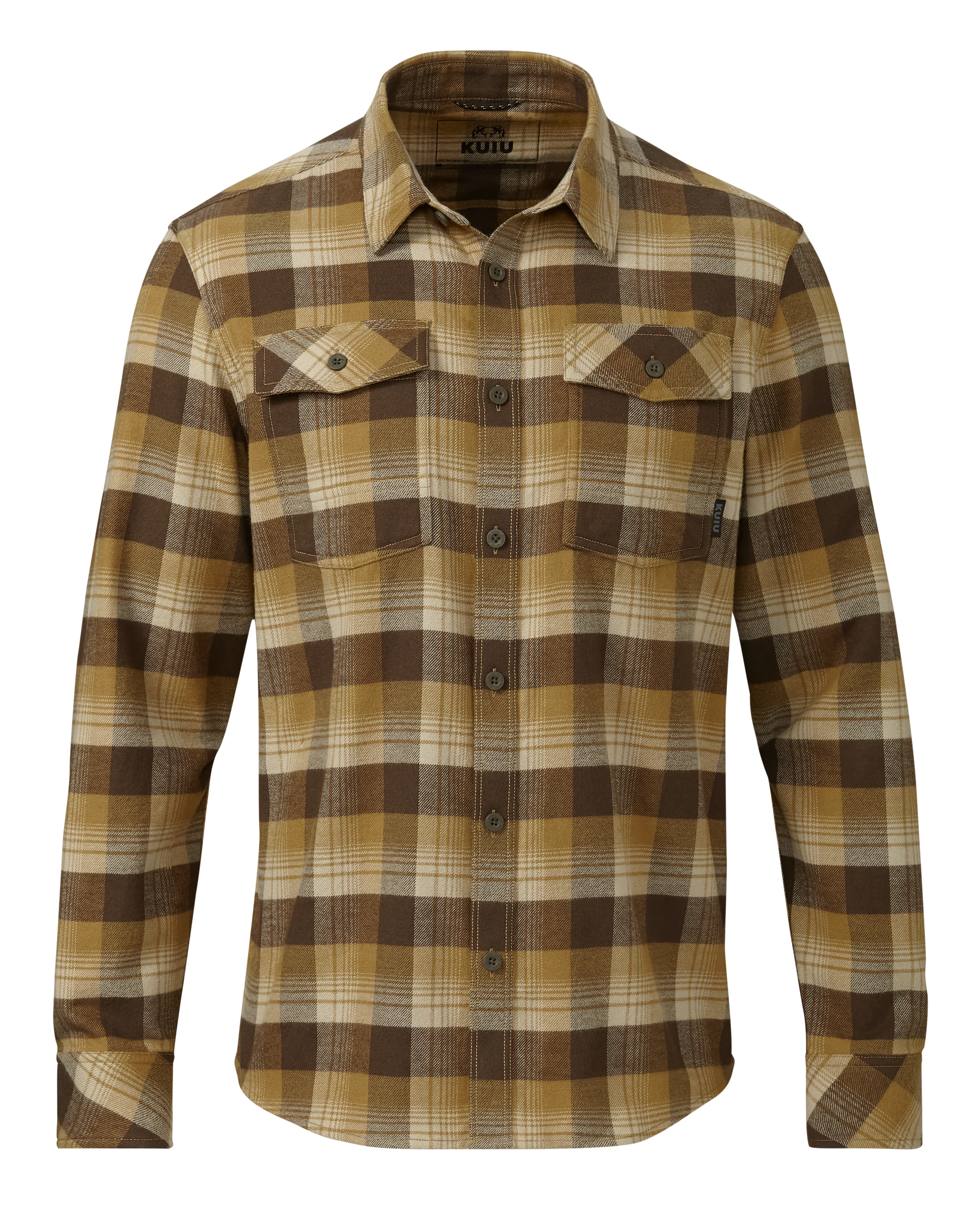 Outlet Field Flannel Shirt | Flax Blockline