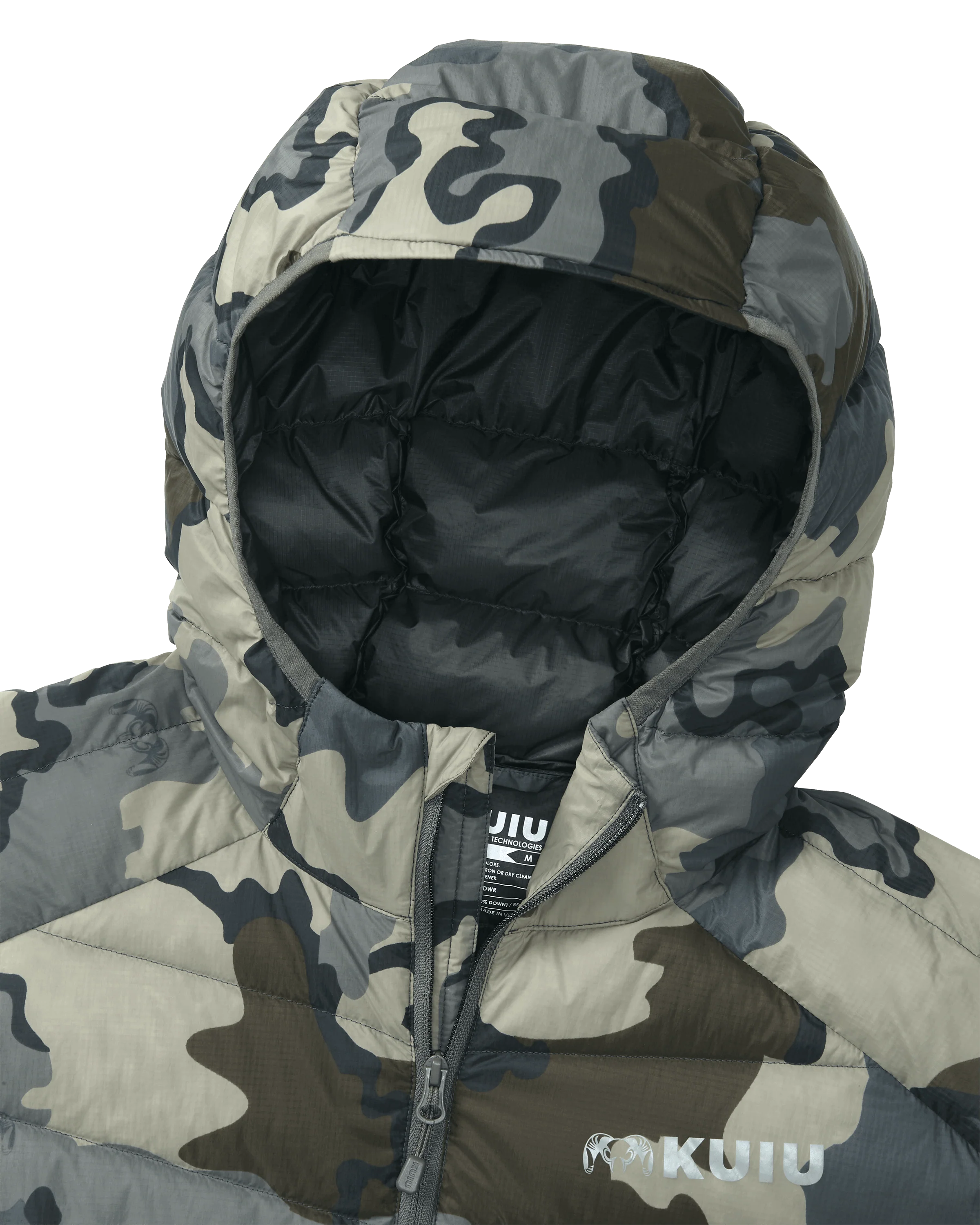 Outlet Women's Super Down LT Hooded Jacket | Vias - Image 3