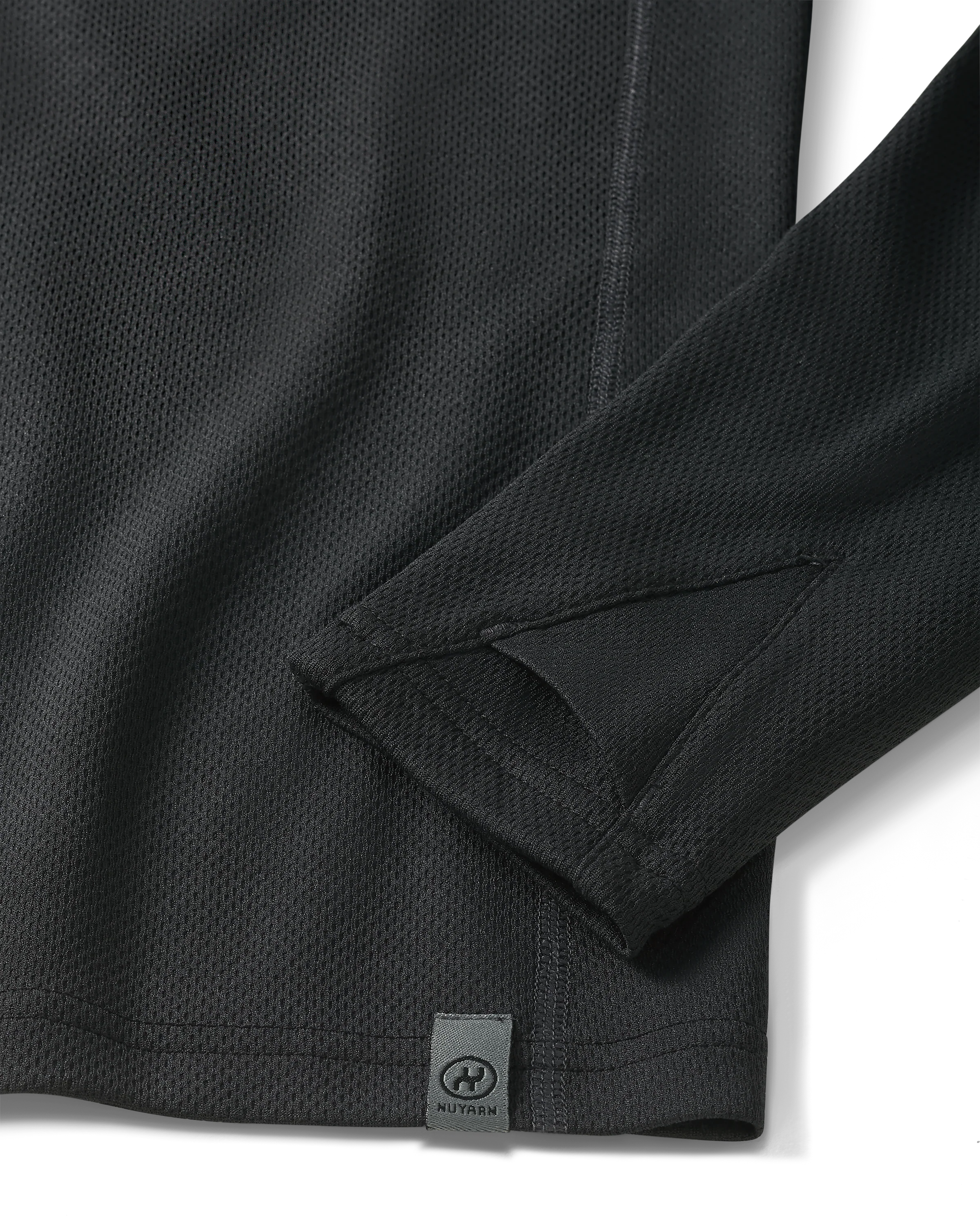 PRO Merino 200 Zip-T | Black - Image 3