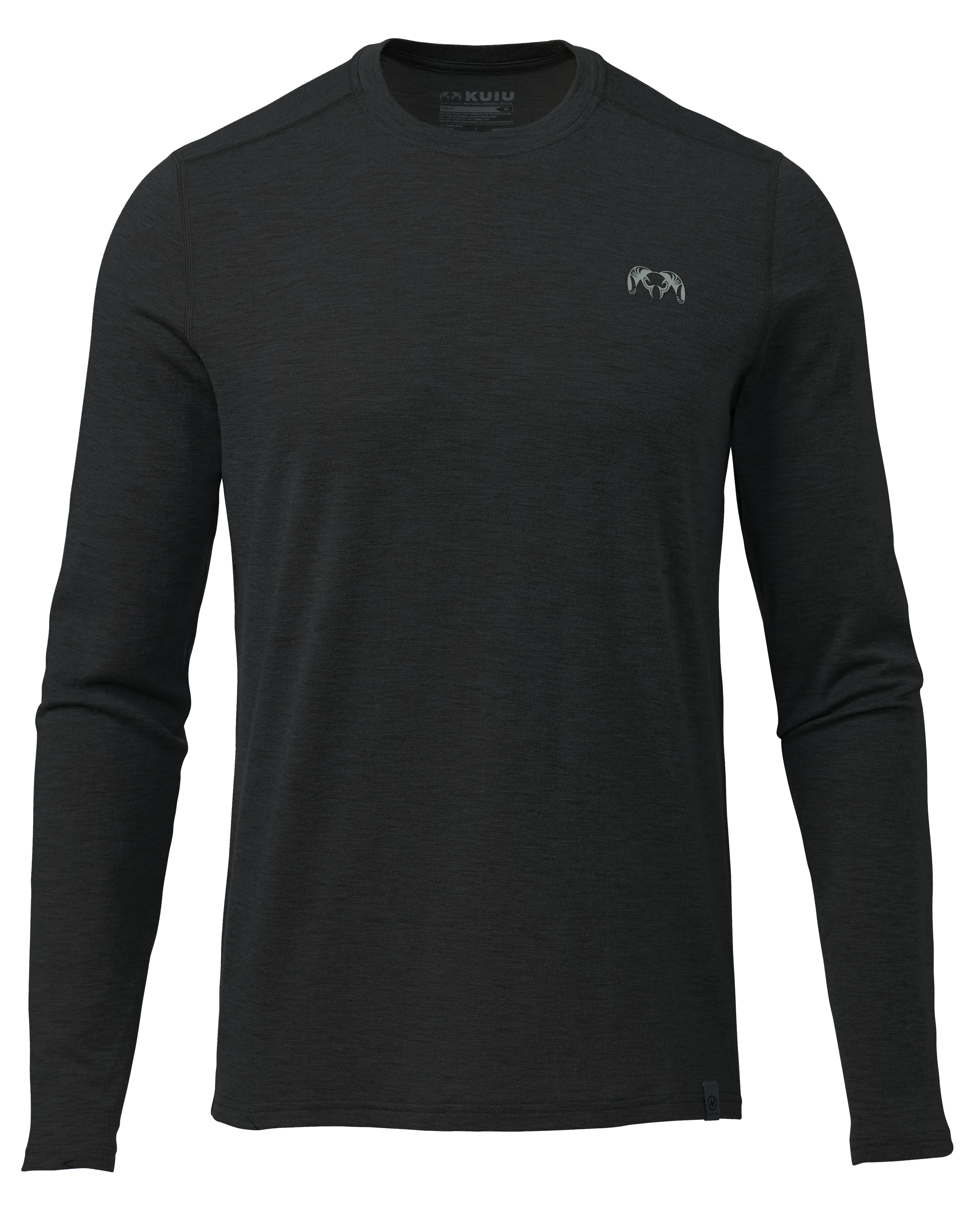 ULTRA Merino 120 LT LS Crew-T | Black