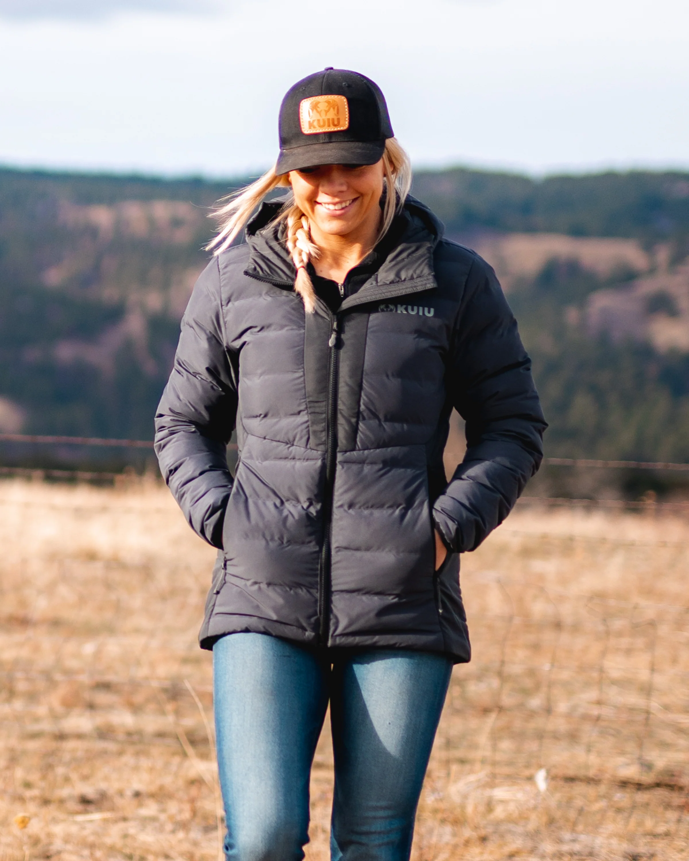 Women's Elements Hooded Jacket | Olive - Image 3