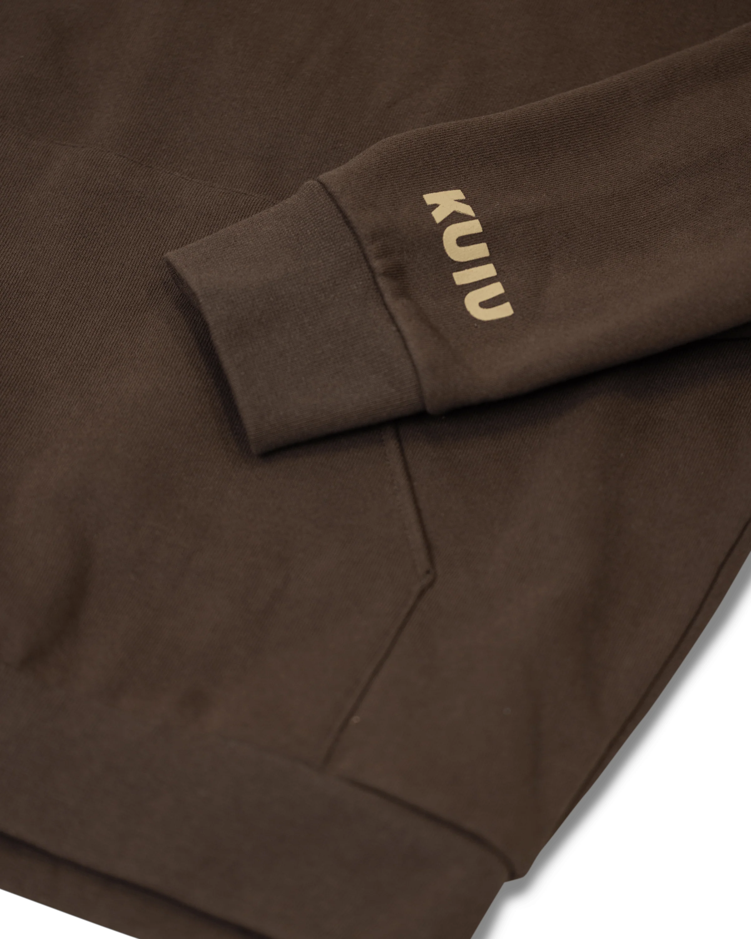 Workgrade Heavyweight Hoodie | Brown - Image 3