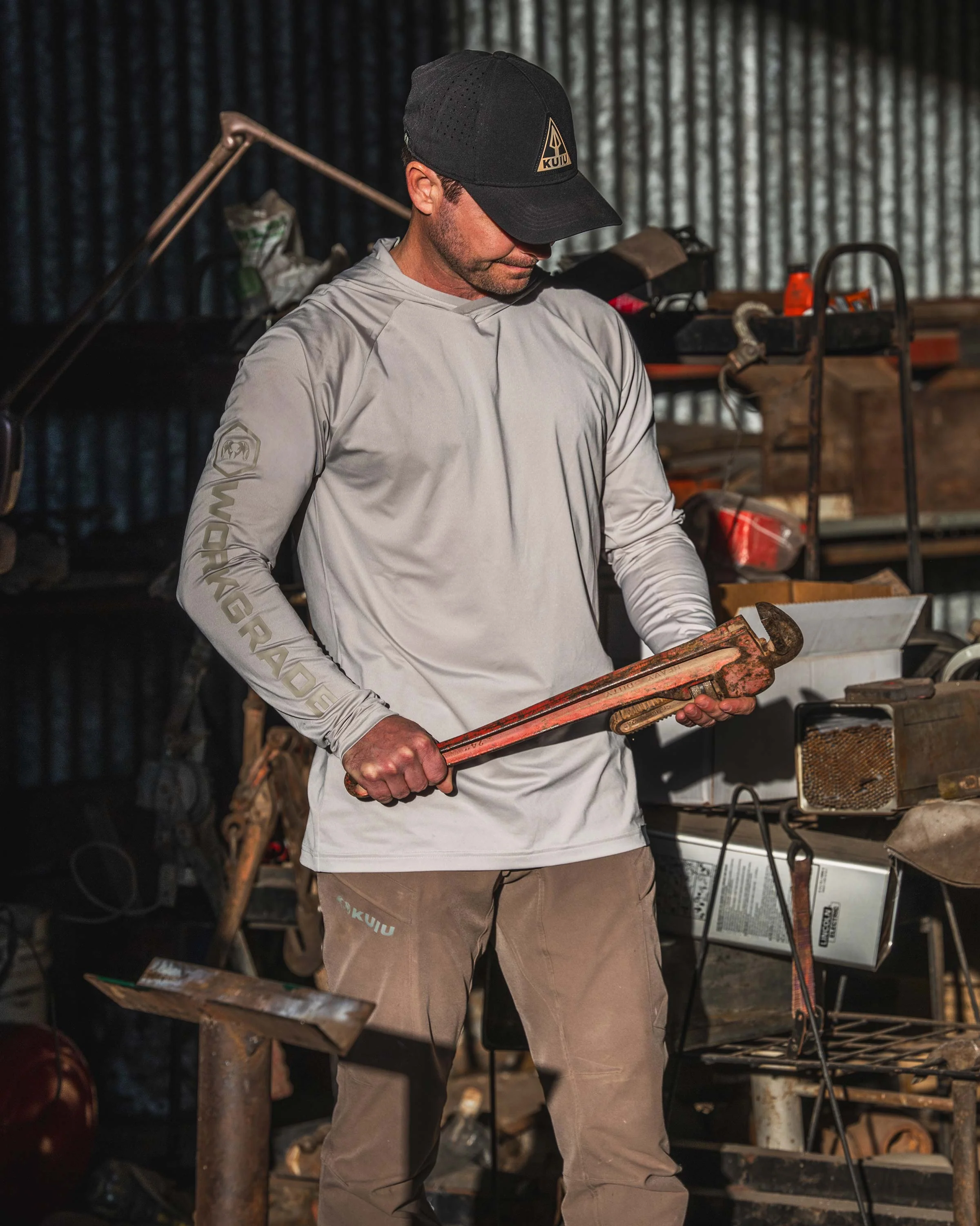 Workgrade Sun Hoodie | Haze - Image 3