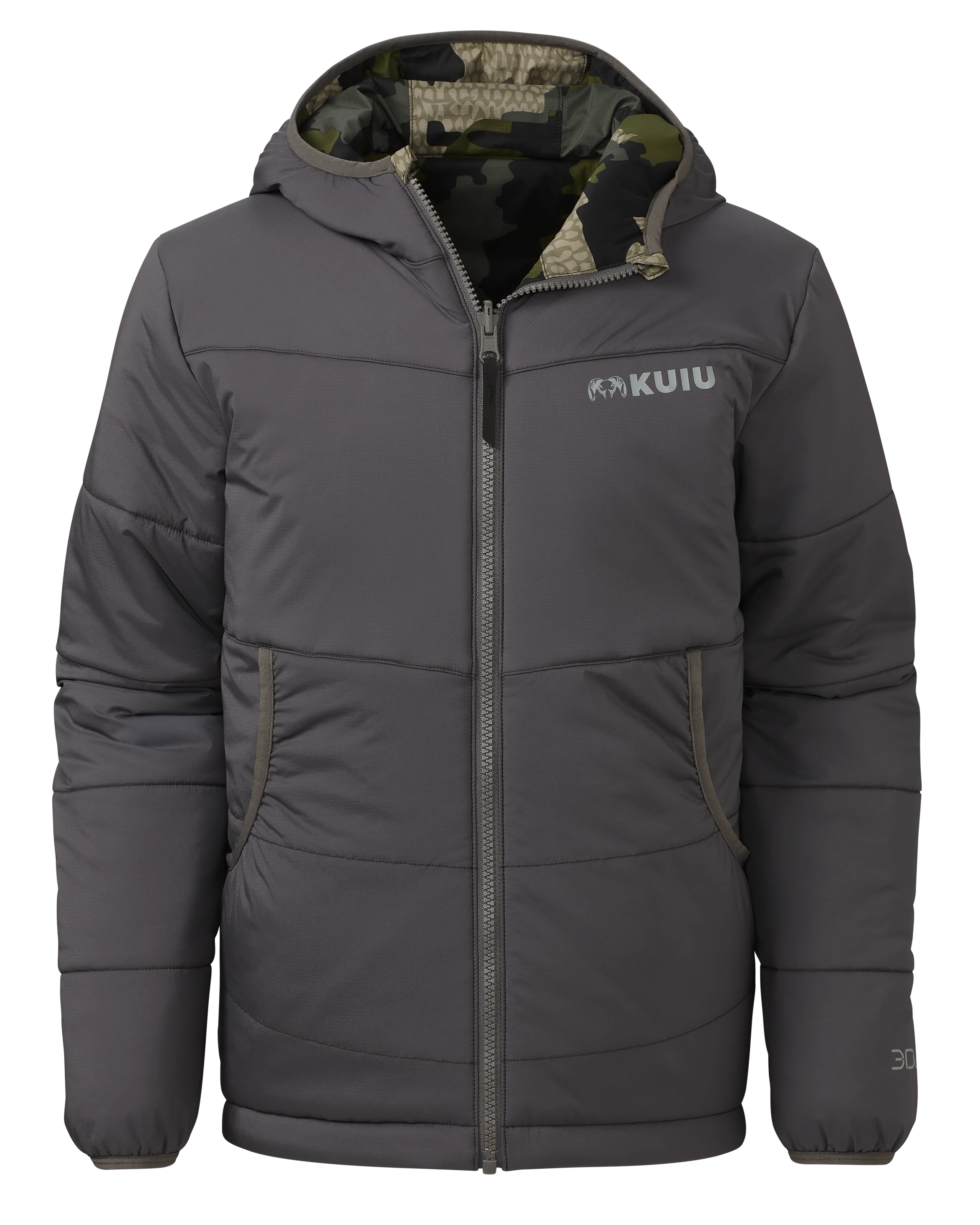 Youth Reversible Versa Jacket | Verde - Image 3